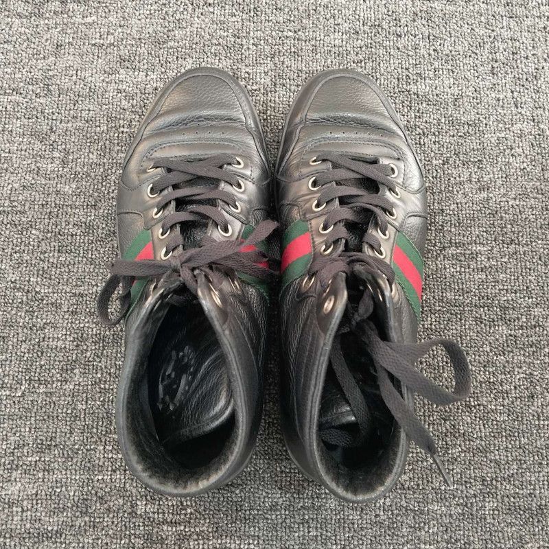 Gucci Gucci Color-Block High-Top Sneakers Size US 9.5 / EU 42-43 - 8 Thumbnail