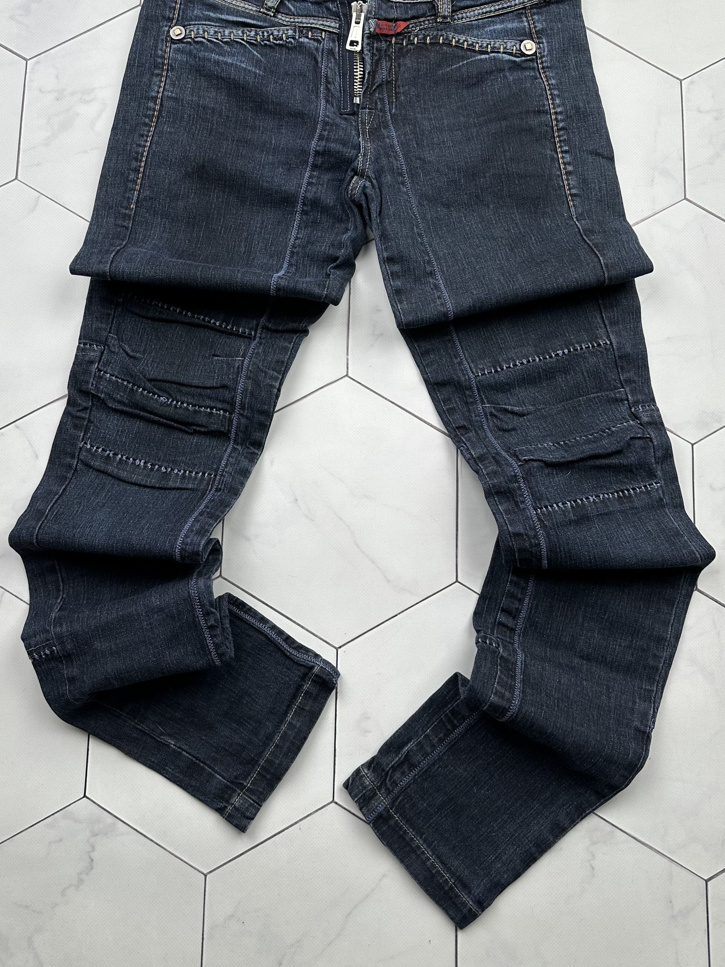 Marithe + Francois Girbaud Marithe Francois Girbaud Vintage Jeans (B176) Size 26" / US 2 / IT 38 - 3 Thumbnail