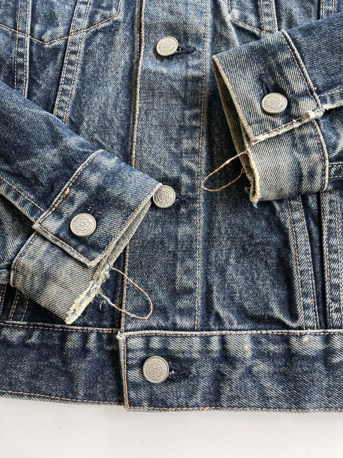 Japanese Brand Vintage Ted Walker Denim Trucker Jacket Size US M / EU 48-50 / 2 - 19 Thumbnail
