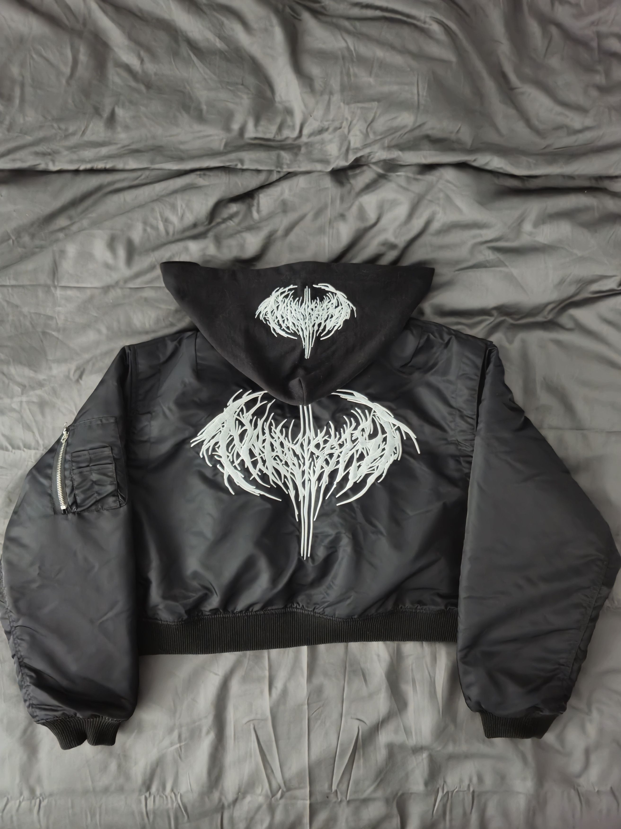 PLAYBOI CARTI NARCISSIST CROPPED BOMBER