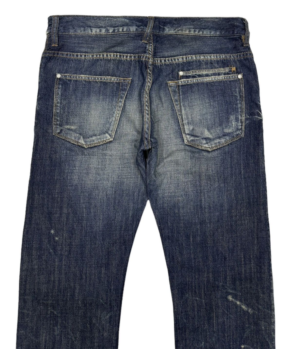14th Addiction 🔥KMRII STYLE JAPANESE UNBRANDED SLIM FIT DENIM JEANS Size US 32 / EU 48 - 8 Thumbnail
