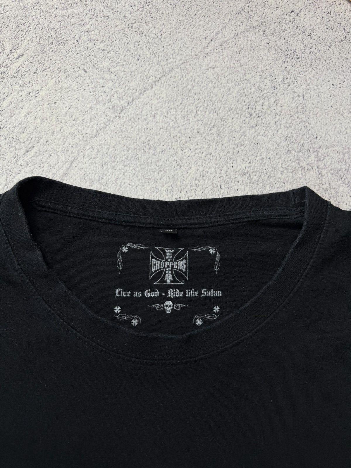 Vintage Vintage West Coast Choppers Black T-Shirt Paul Walker Size US XXL / EU 58 / 5 - 24 Thumbnail