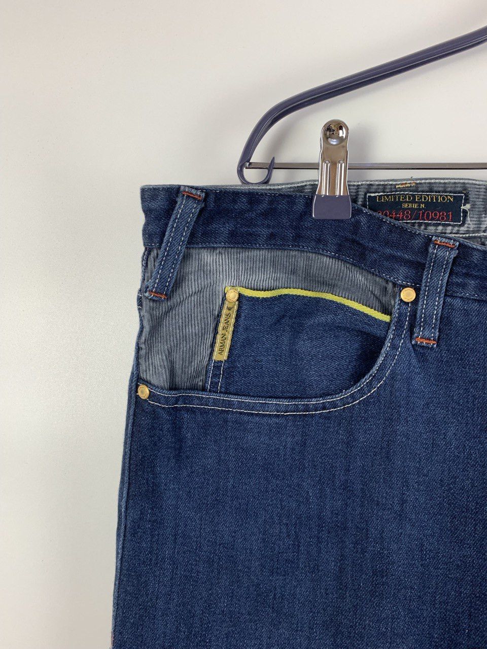 Armani Armani Jeans blue denim Italy 42 Size US 42 / EU 58 - 7 Thumbnail