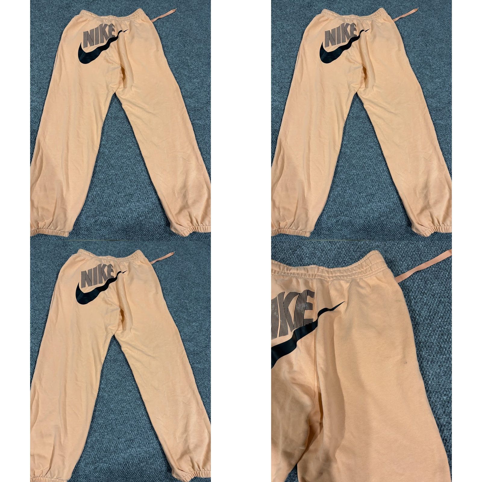 Nike Nike Sweatpants Mens Medium Orange French Terry Joggers Big Swoosh Athletic Size US 31 - 8 Thumbnail