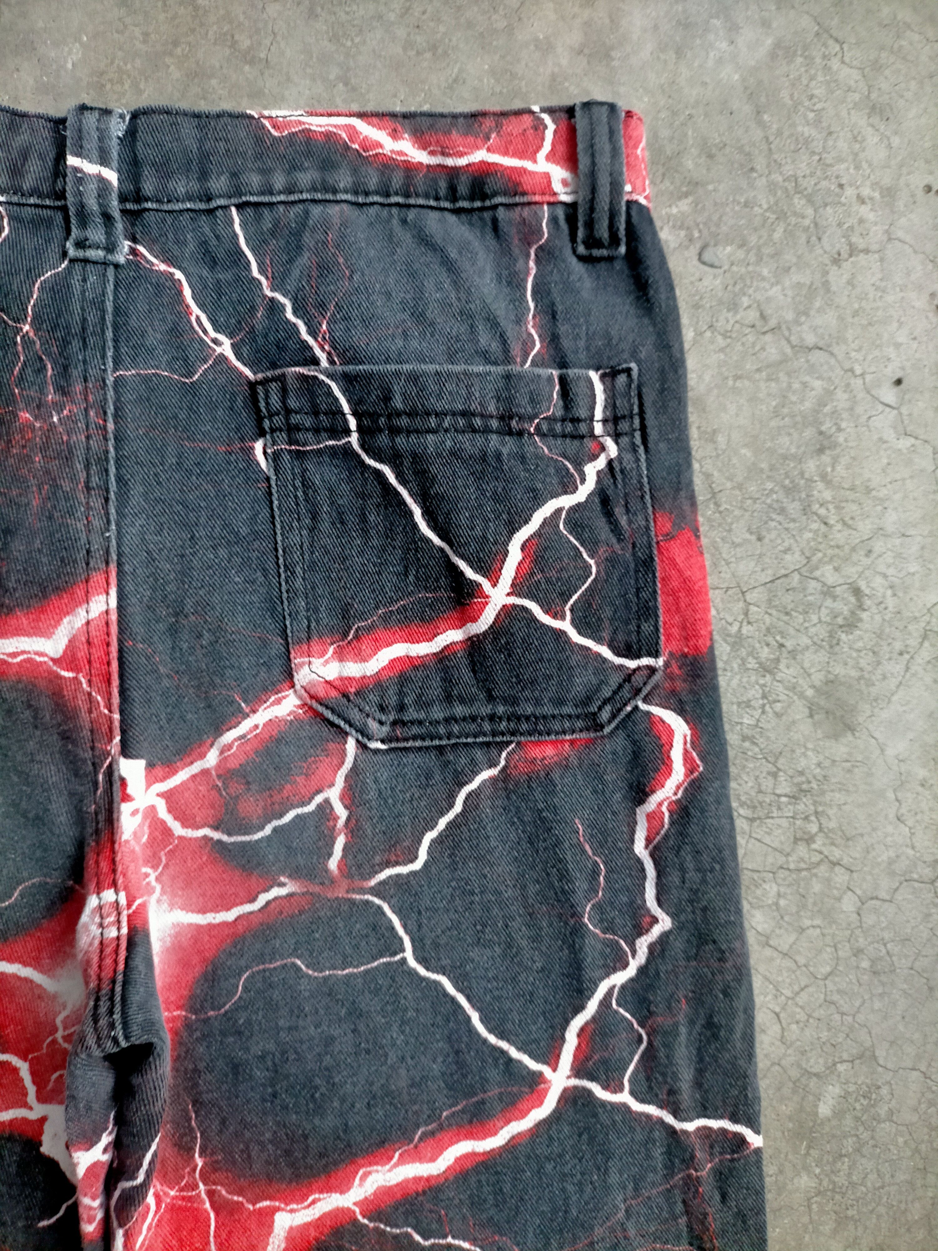 Jaded London BNWT Jaded London Lightning Denim Pants Size US 32 / EU 48 - 11 Thumbnail