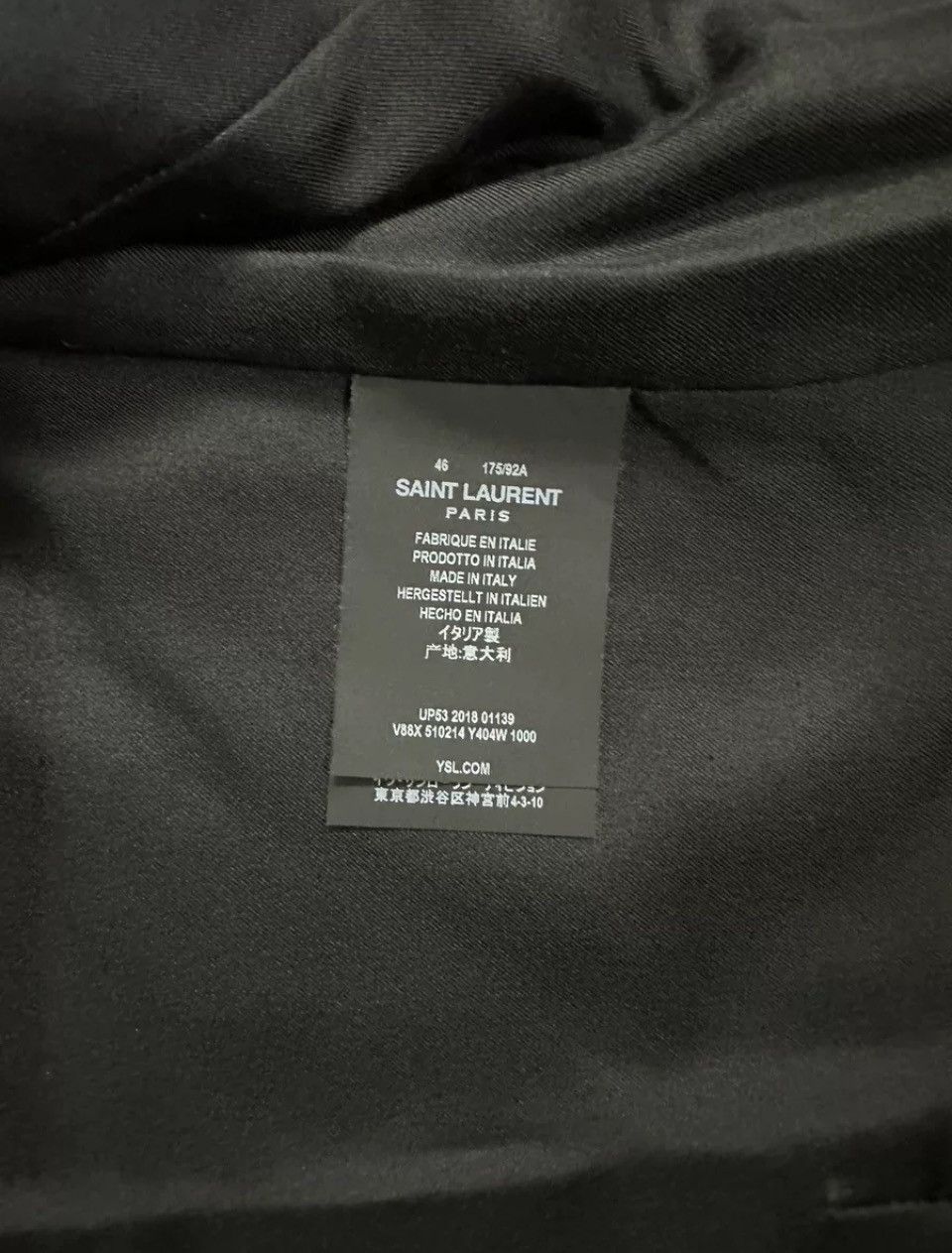 Saint Laurent Paris Saint Laurent suit set Size US S / EU 44-46 / 1 - 3 Thumbnail