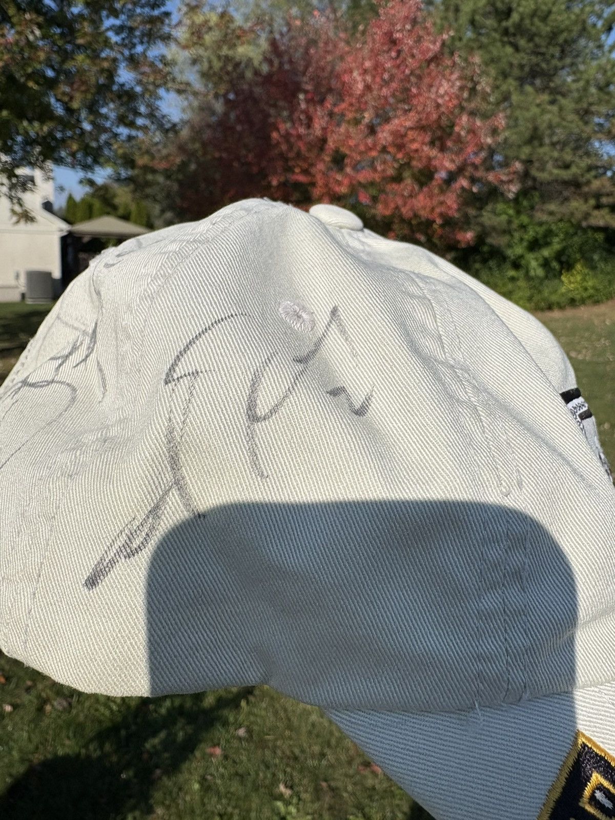 American Needle Steve Yzerman Kris Draper Signed Hat Detroit Red Wings Size ONE SIZE - 4 Thumbnail