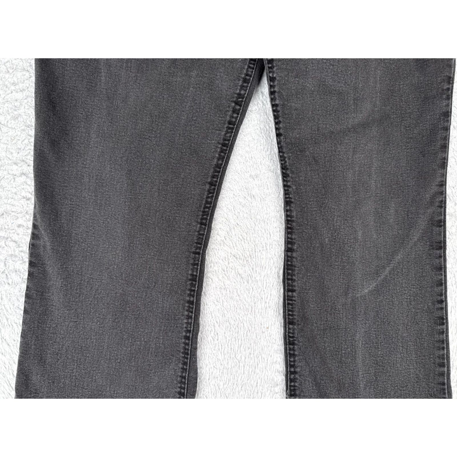 Denime a.n.a Jeans Women 8P Short Gray Black Boot Cut Stretch Denim Mid Rise Comfort Shirt Size 30" / US 8 / IT 44 - 3 Thumbnail