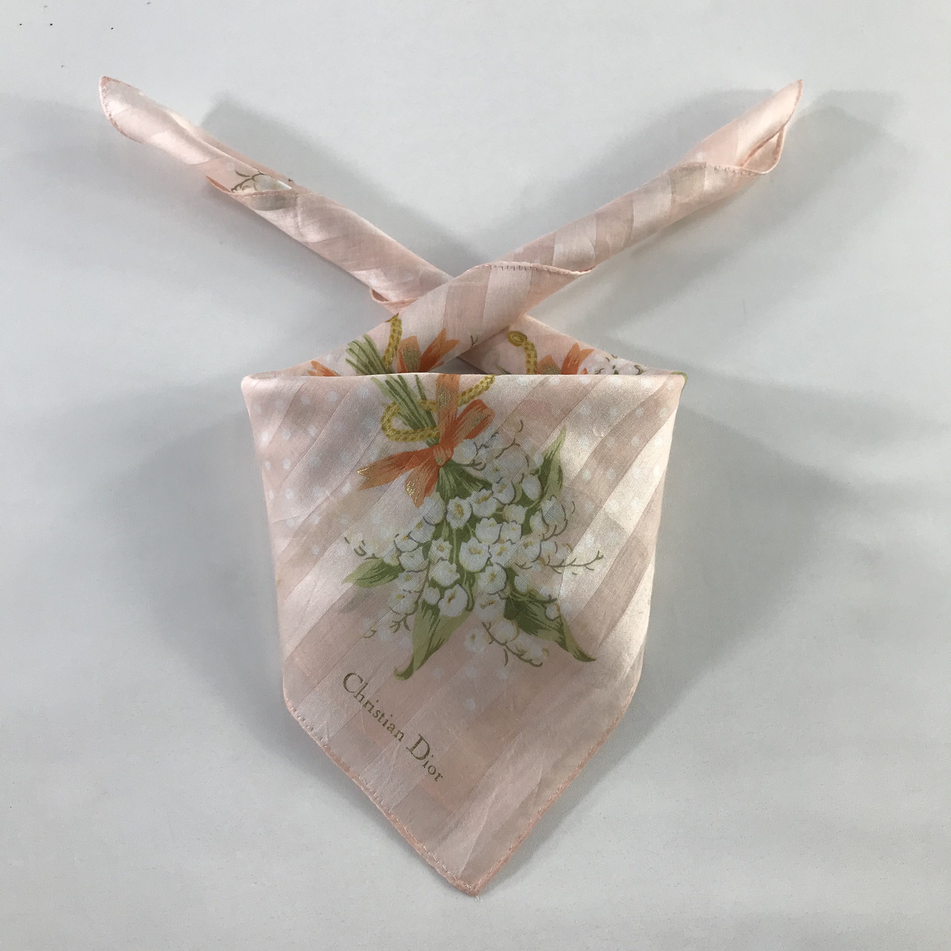 Christian Dior Monsieur × Vintage Christian Dior Bandana / Handkerchief / Neckerchief - S506 Size ONE SIZE - 3 Thumbnail
