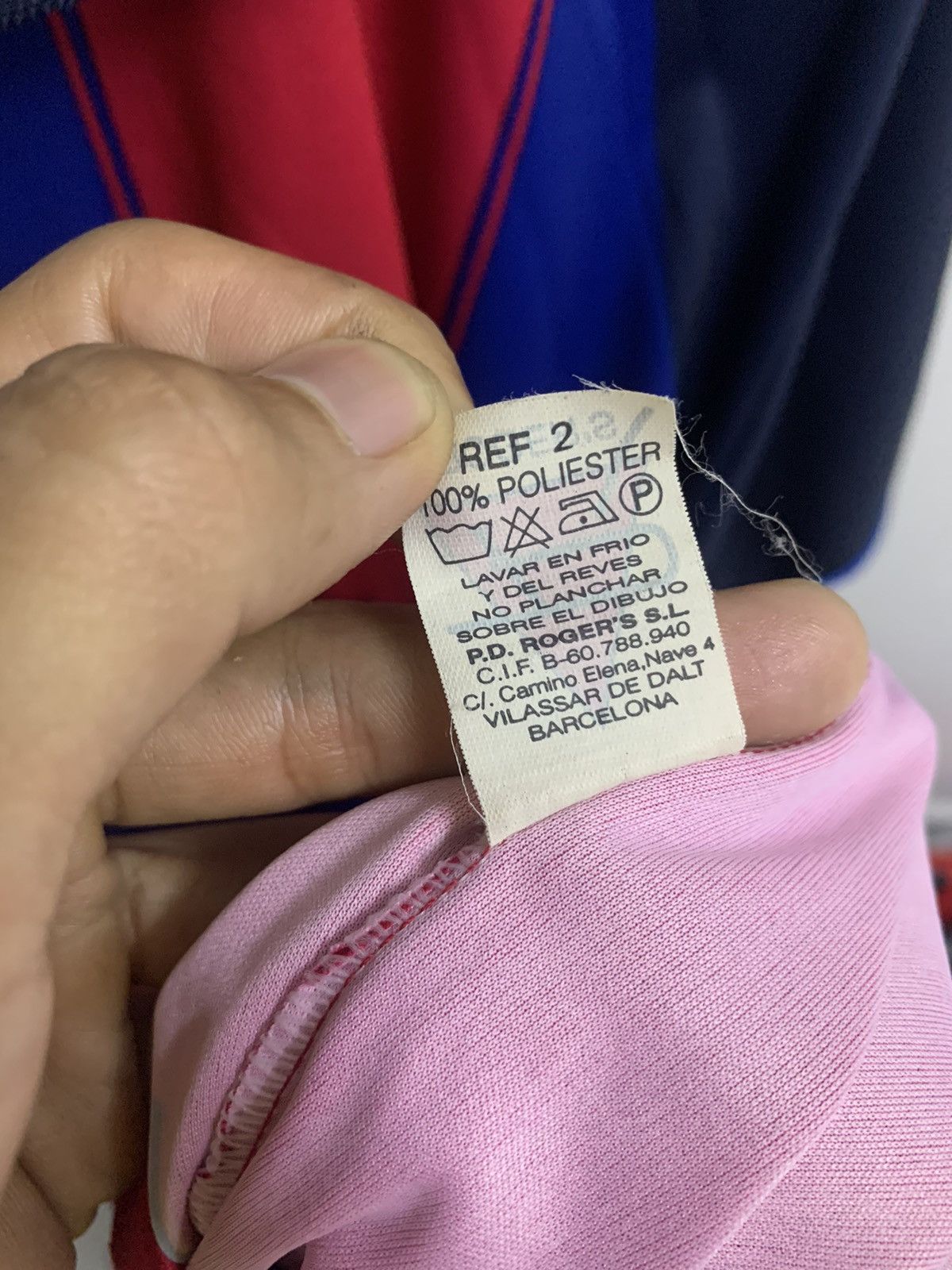 Vintage Vintage Barcelona Retro Jersey Football Size US L / EU 52-54 / 3 - 10 Thumbnail