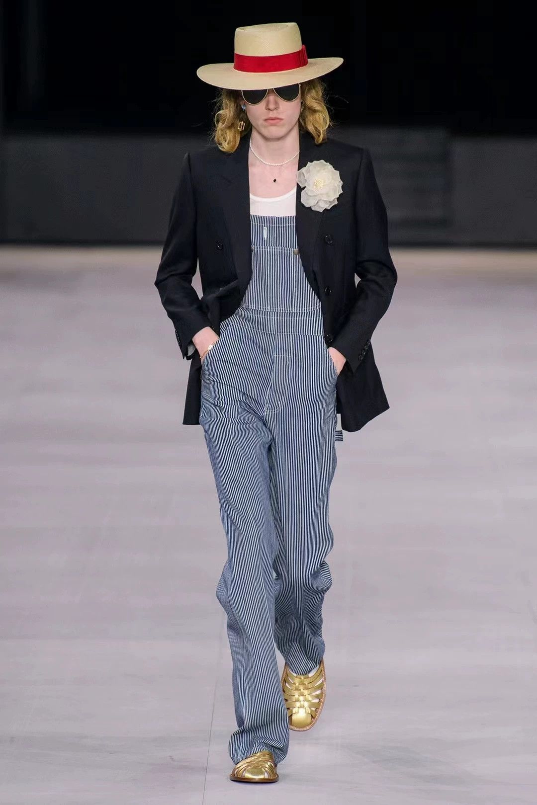 Celine CELINE by Hedi Slimane 20ss Classic DB Black Suit 46 Size 46S - 3 Thumbnail