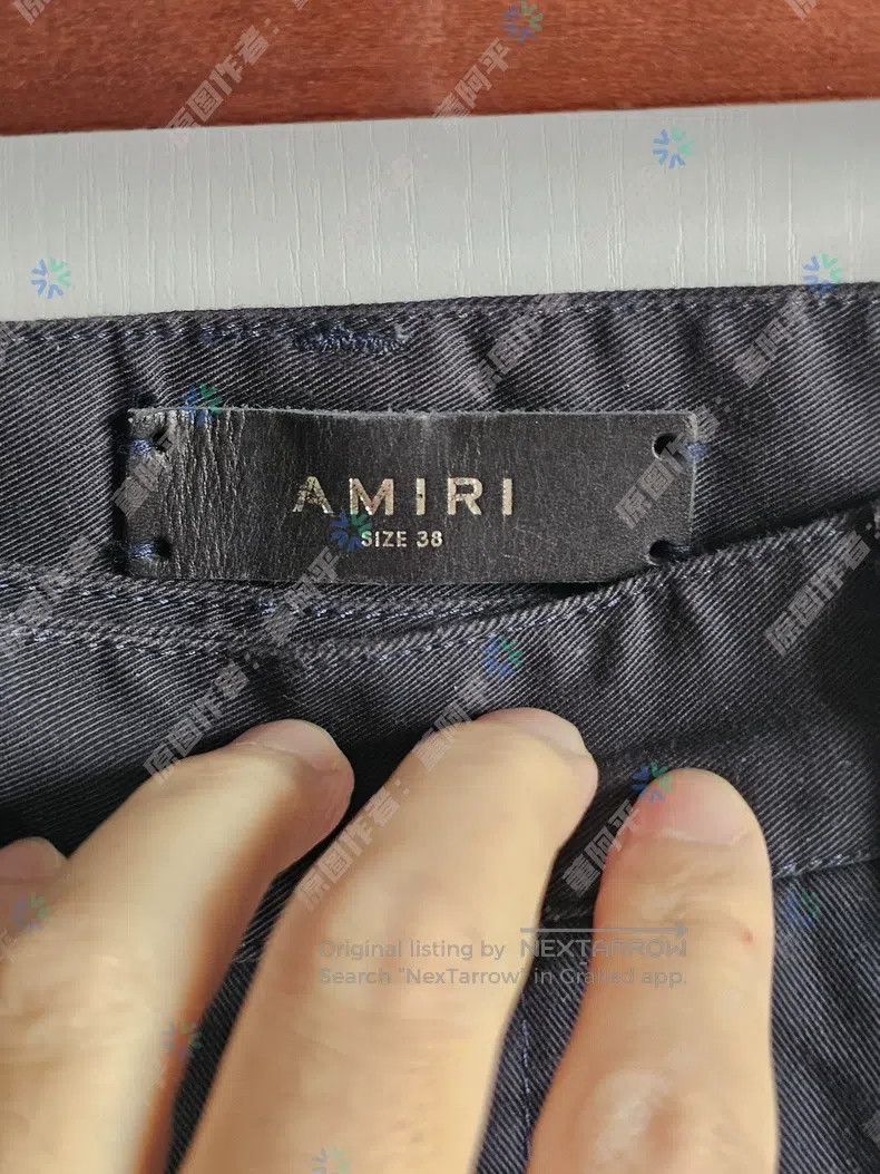 Amiri Amiri Size 38 Women's Workwear Casual Pants Size 37" - 3 Thumbnail