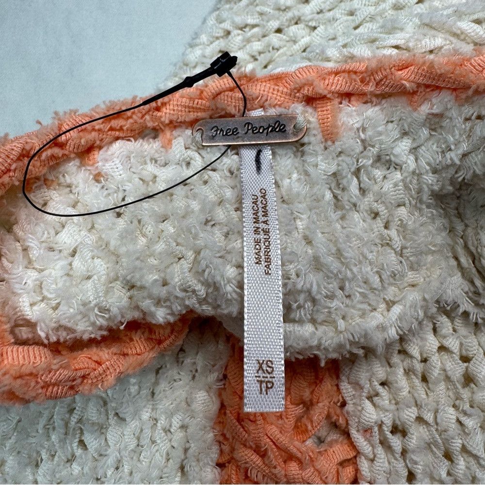 Free People New Free People Sicily Shell Sweater In Ivory Combo Size S Size S / US 4 / IT 40 - 7 Thumbnail