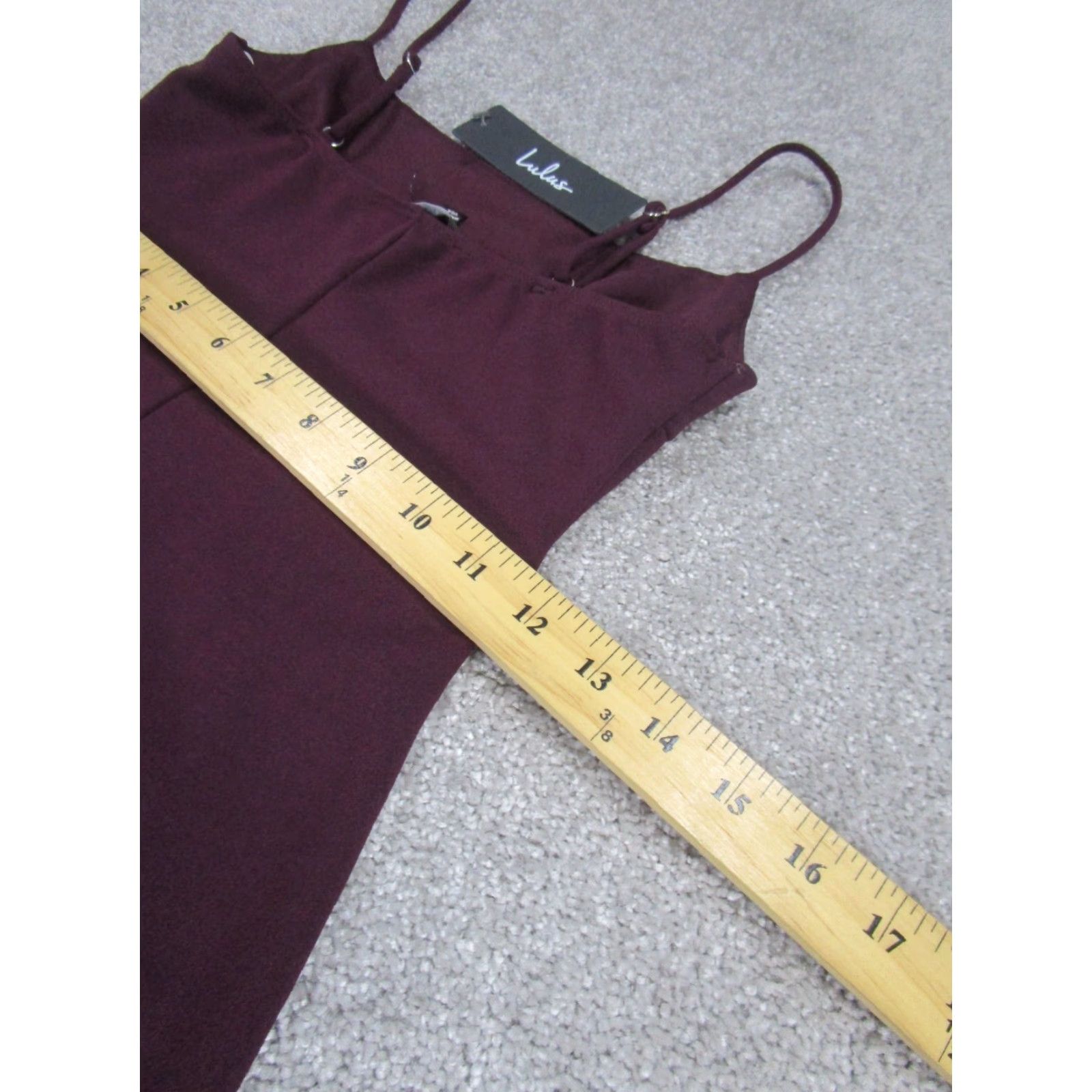 Lulus Lulus Dress Womens Xs Dark Purple Halter Sleeveless Mini NEW Size XS / US 0-2 / IT 36-38 - 5 Thumbnail