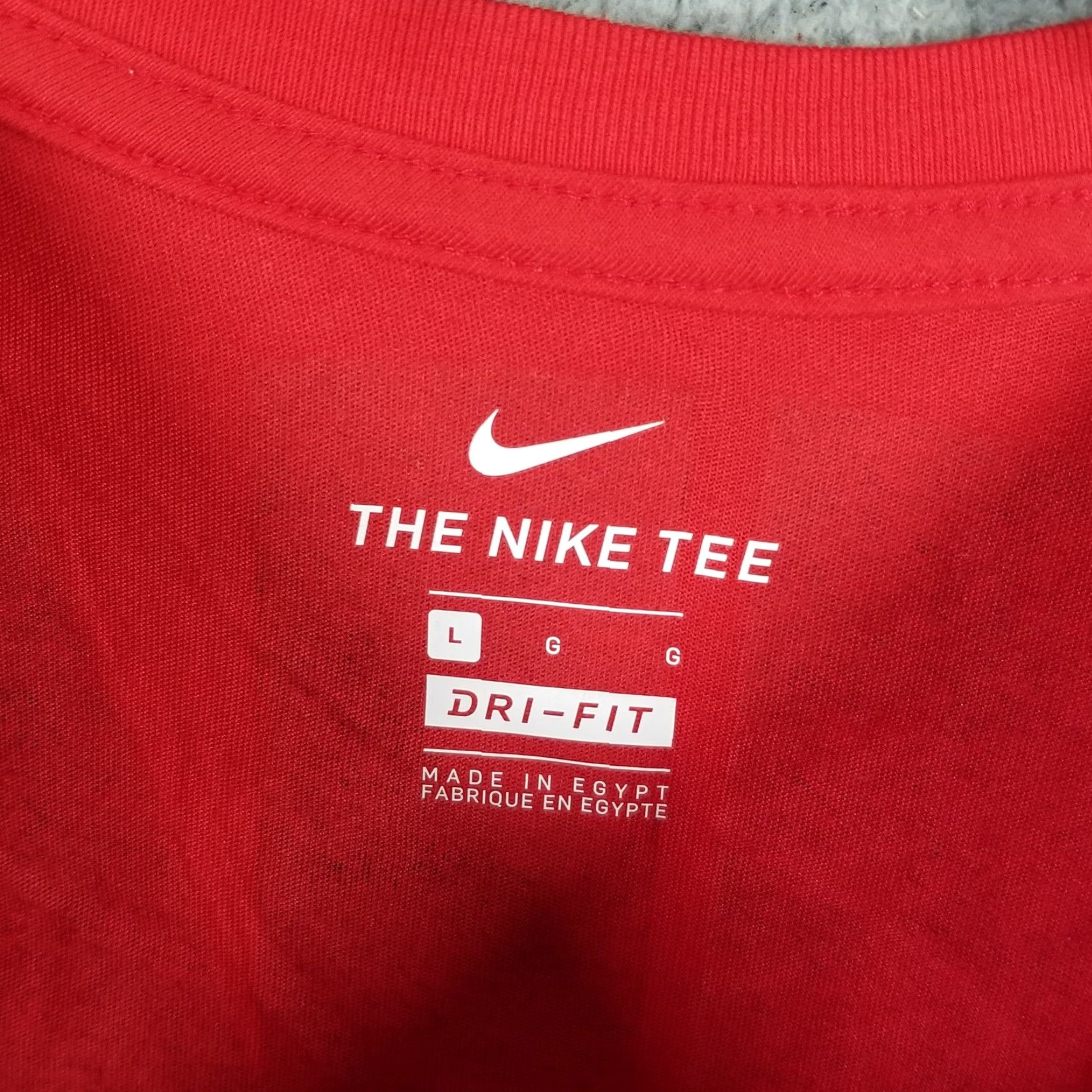 Nike Nike Shirt Mens Large Red Dri-FIT Basketball DB5967-657 New Size US L / EU 52-54 / 3 - 3 Thumbnail