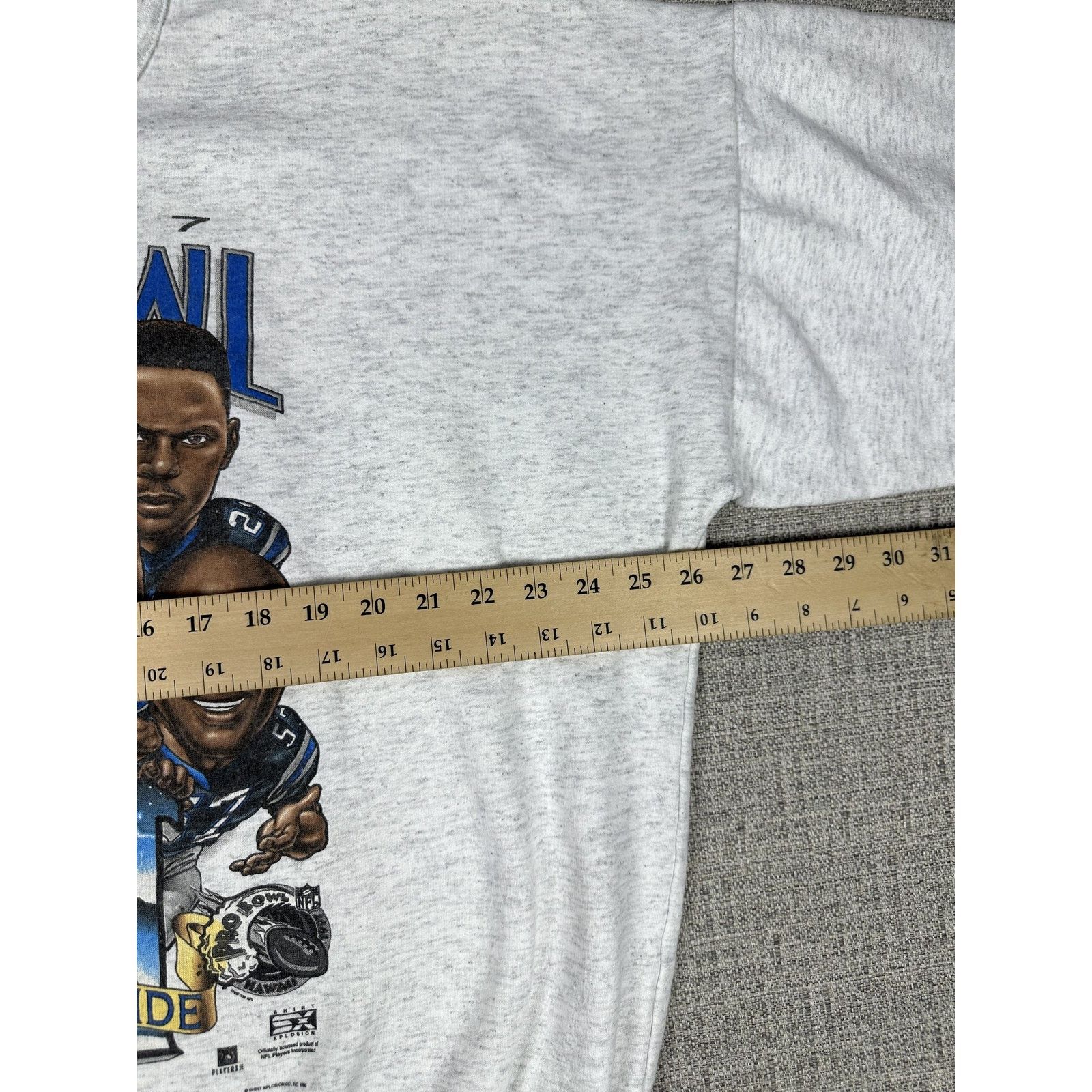 Other Carolina Panthers Sweatshirt Sz L NFL Caricature Big Head 90 Size US L / EU 52-54 / 3 - 4 Thumbnail
