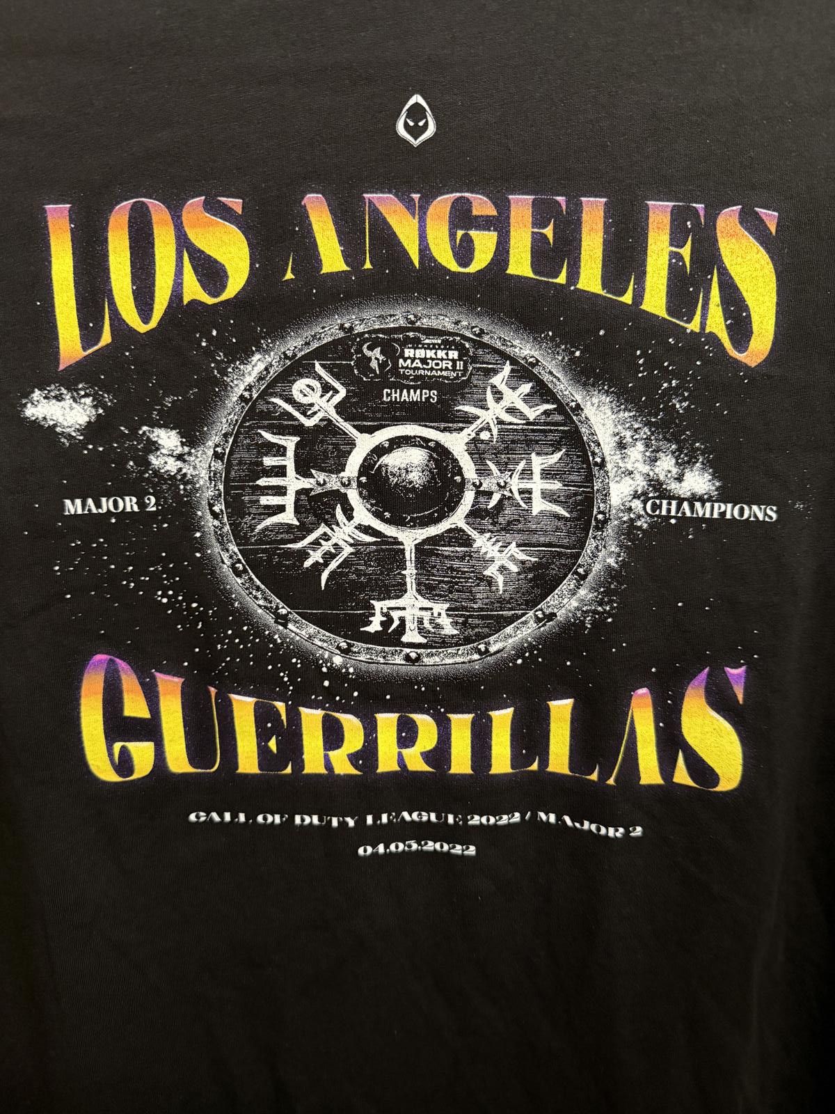 Designer Los Angeles Guerrillas t-shirt Major 2 COD Champs 2022 Tee M Size US M / EU 48-50 / 2 - 4 Thumbnail