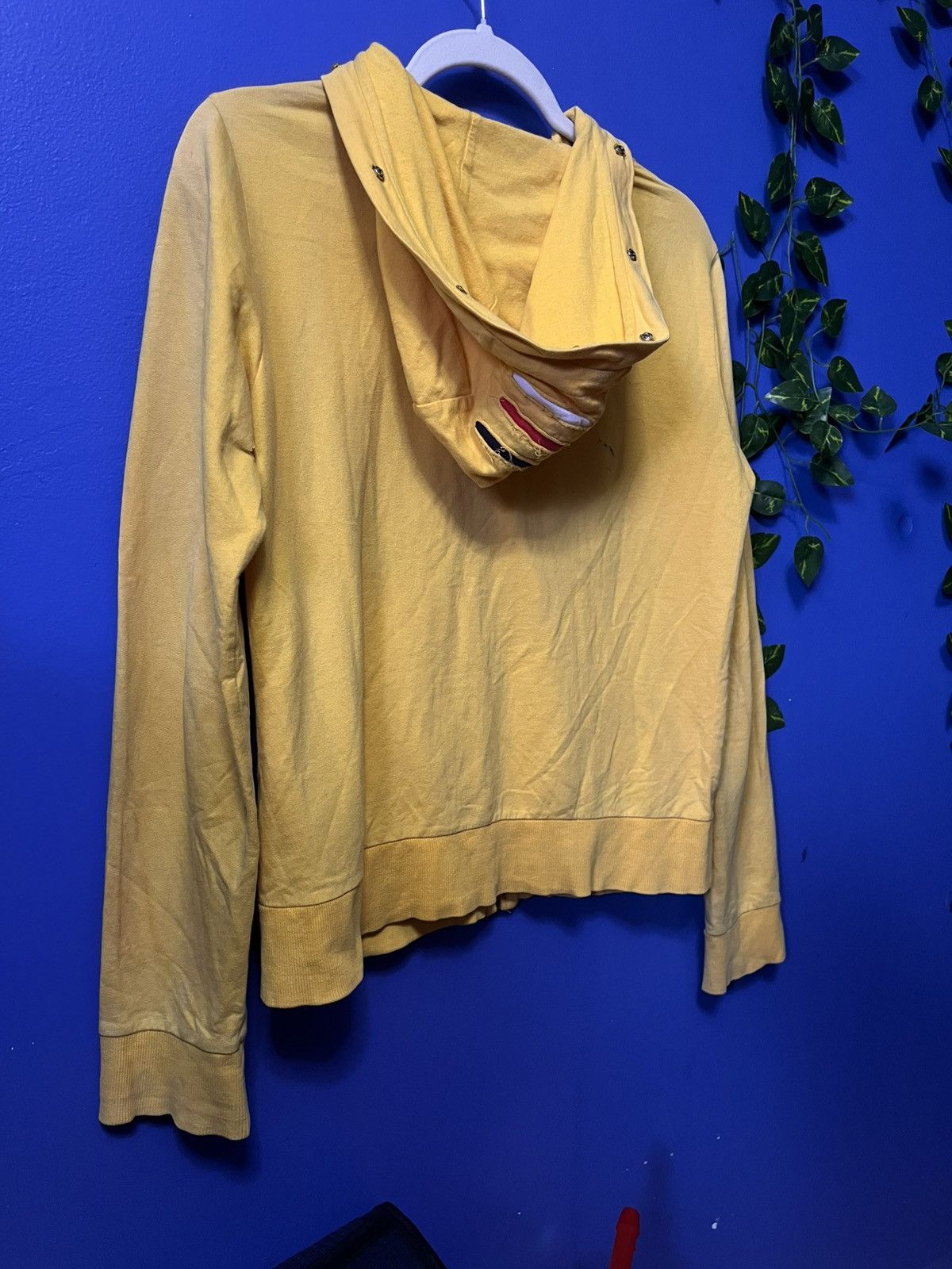 Japanese Brand THRASHED ASK ENQUIRED DISTRESSED ZIP HOODIE Size M / US 6-8 / IT 42-44 - 3 Thumbnail
