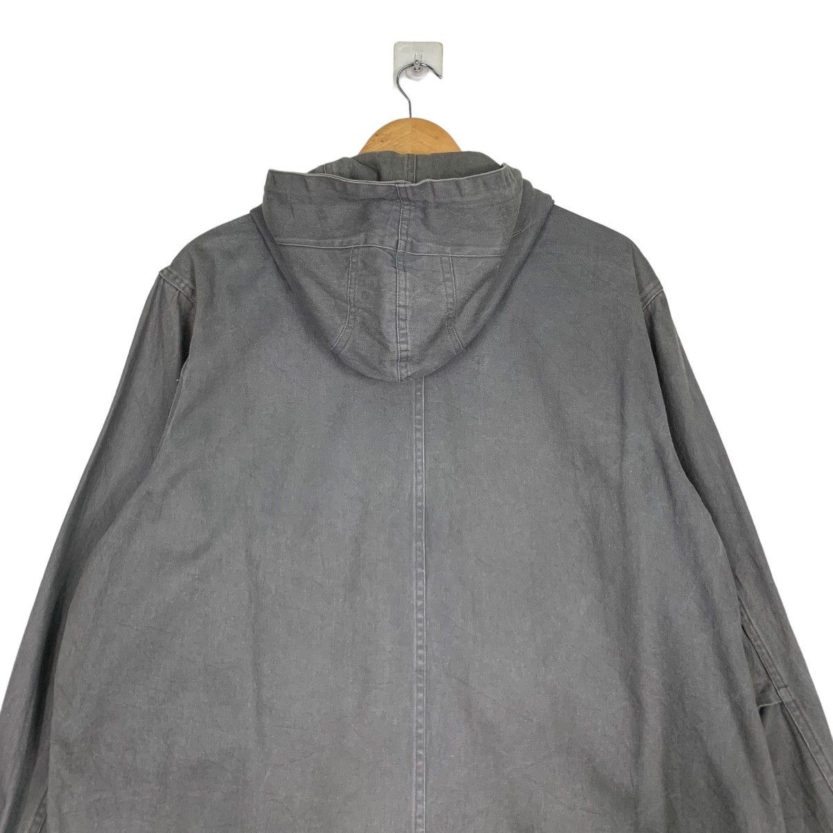 Japanese Brand VAN JAC Gray Parka Chore Jacket #1005-C45 Size US M / EU 48-50 / 2 - 8 Thumbnail