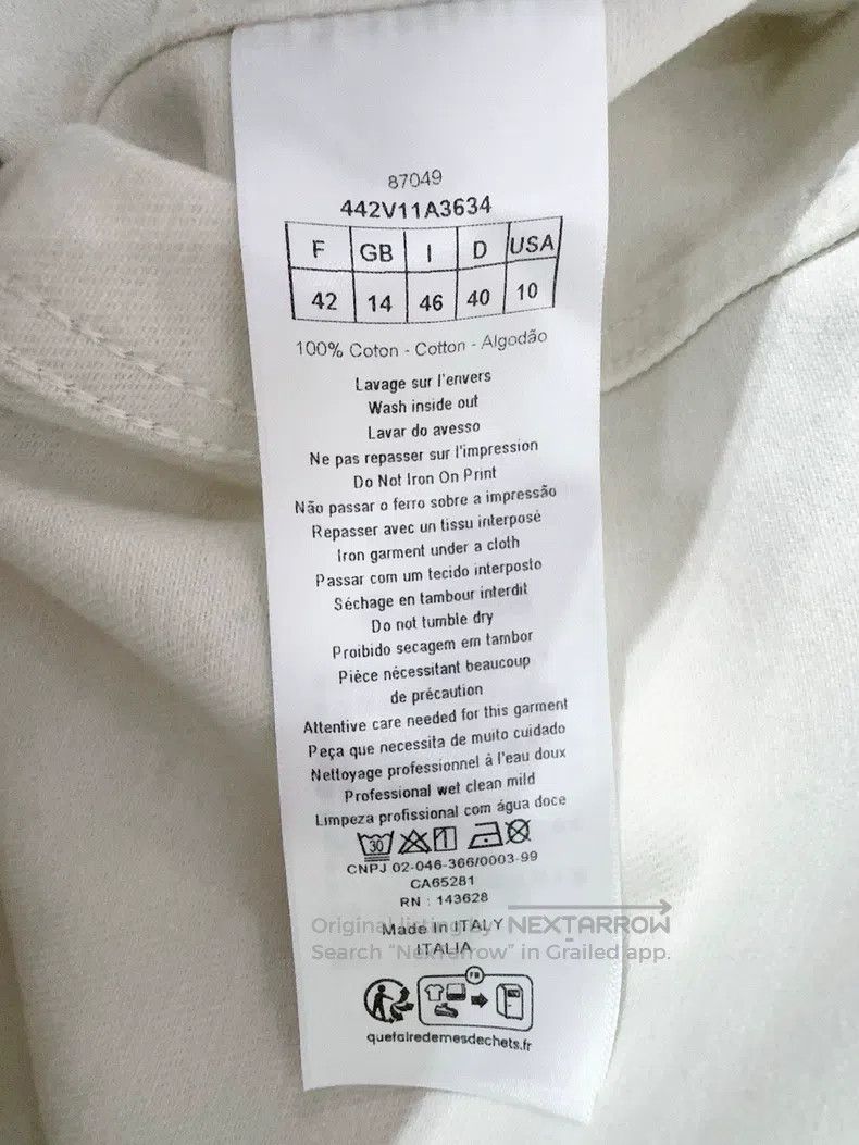 Dior Dior 24 Spring and Summer Paris Map Denim Jacket Size M / US 6-8 / IT 42-44 - 6 Thumbnail