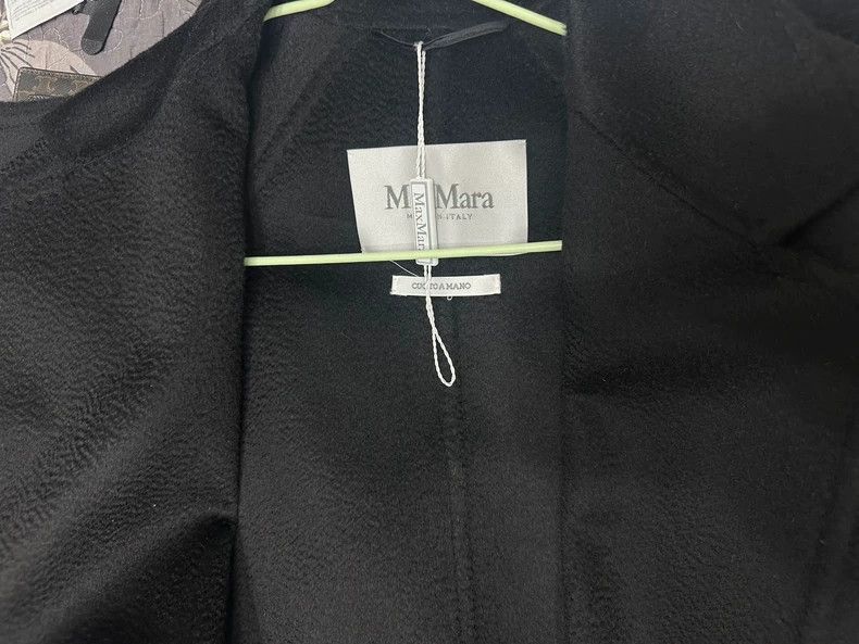 Max Mara Max Mara Classic water ripple ludmilla/labbro coat Size L / US 10 / IT 46 - 3 Thumbnail