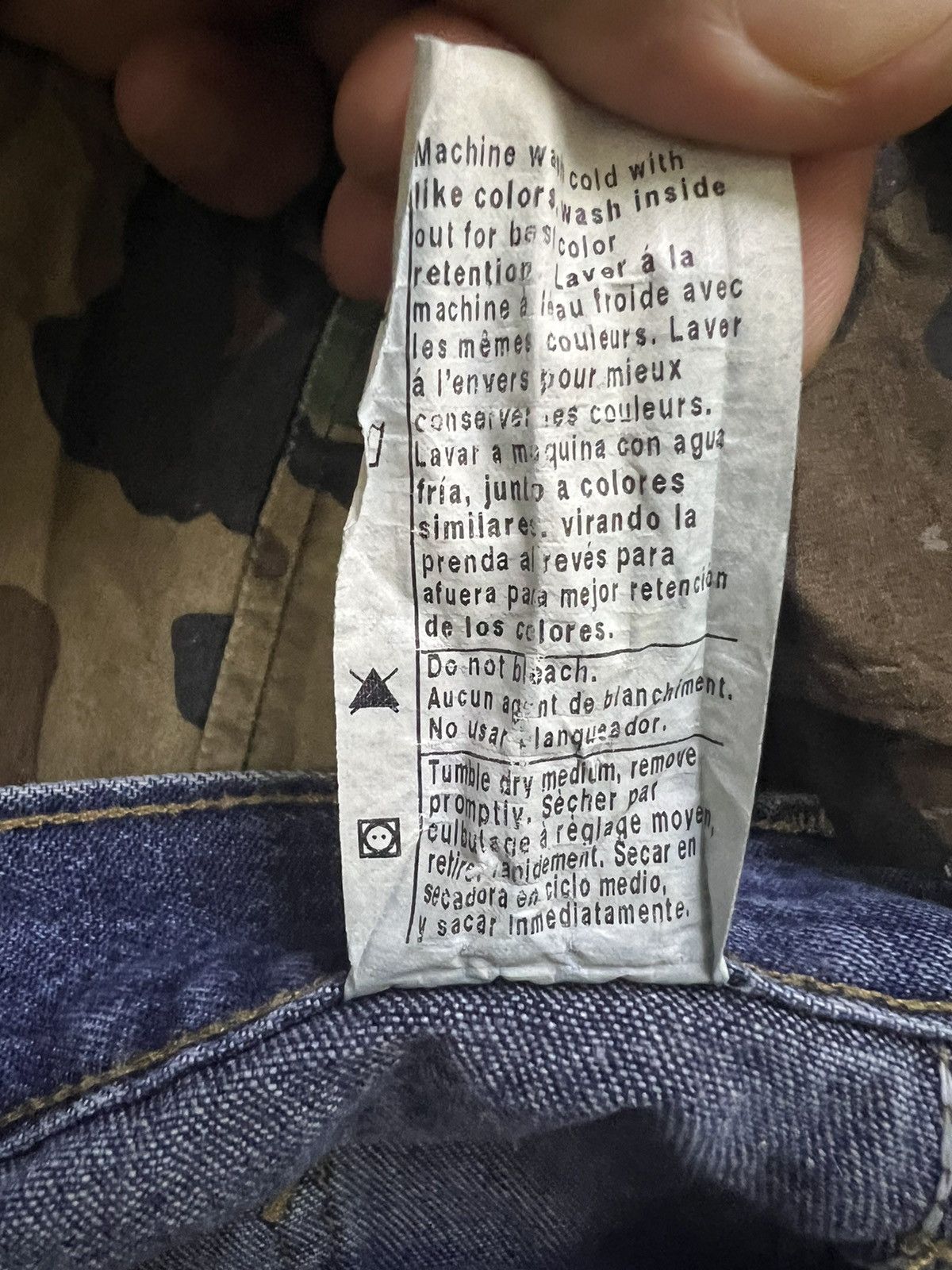Carhartt JEANS CARHARTT. (CJ1) Size US 37 - 23 Thumbnail