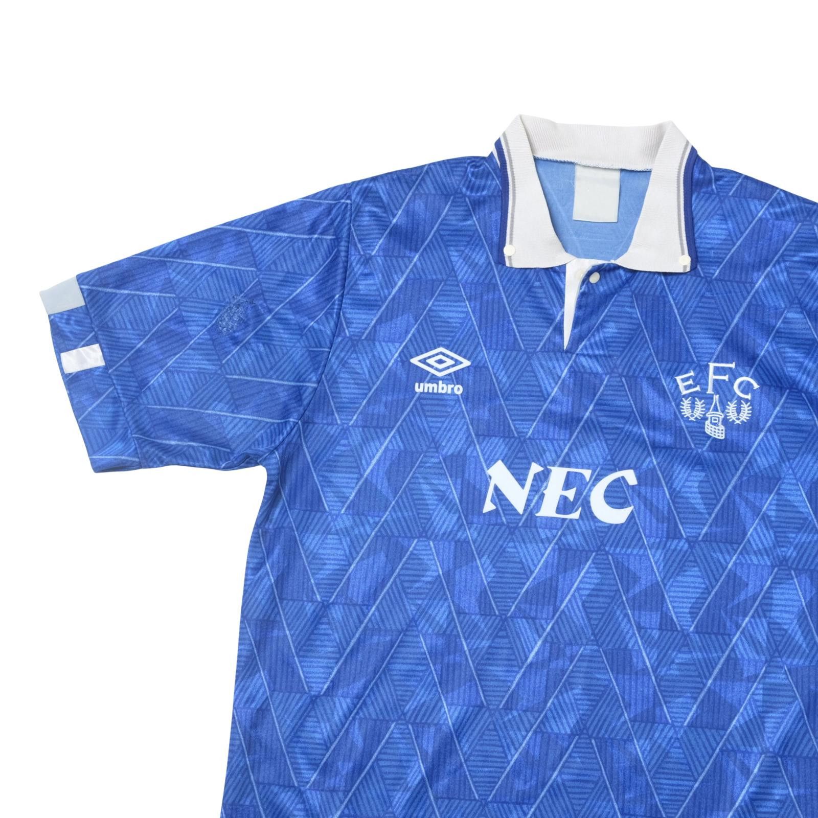 Umbro 1989/91 Everton Home Shirt Umbro (M/L) Size US M / EU 48-50 / 2 - 3 Thumbnail