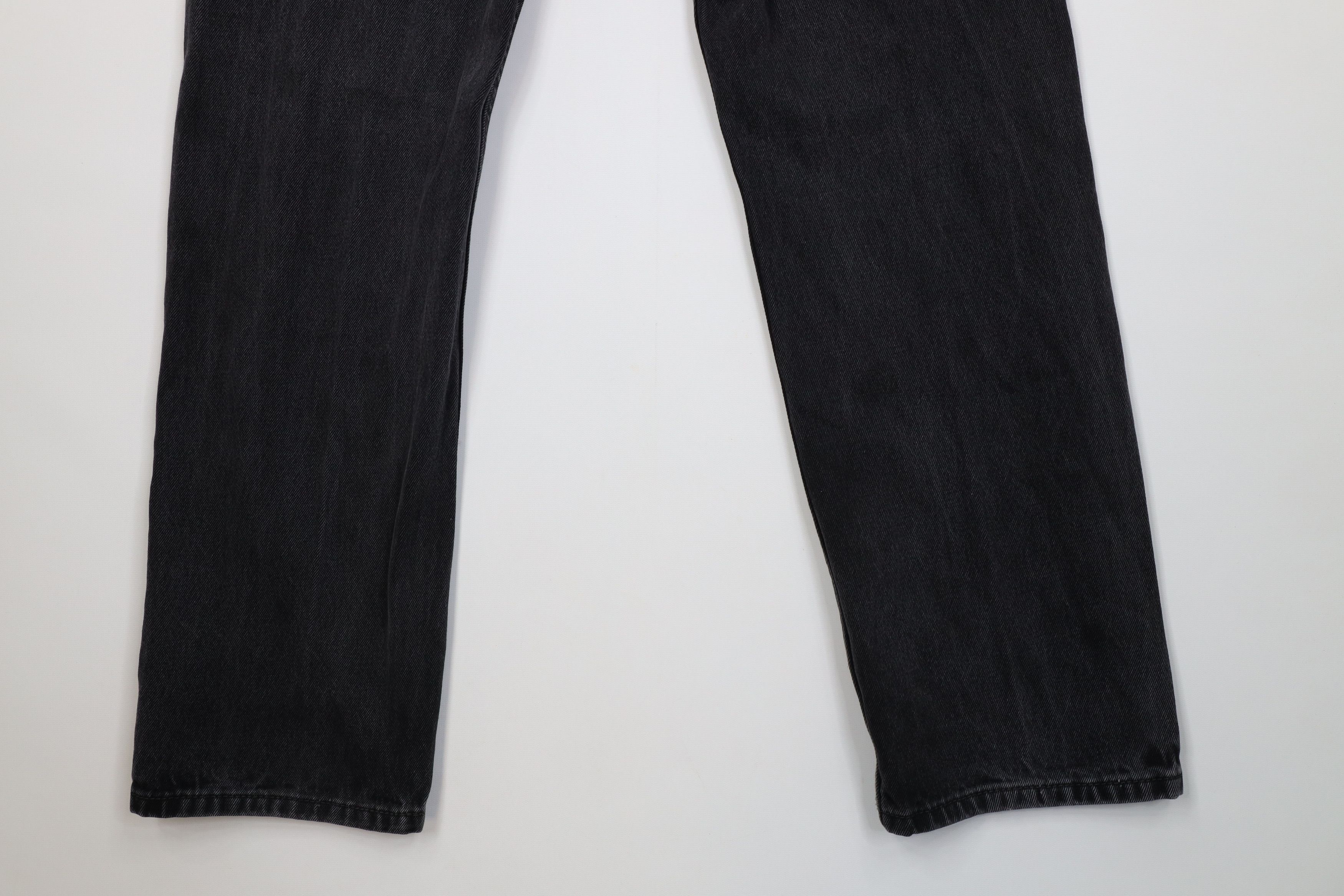 Levi's Vintage Y2K Levis 505 Regular Straight Leg Jeans Black Size US 36 / EU 52 - 13 Thumbnail