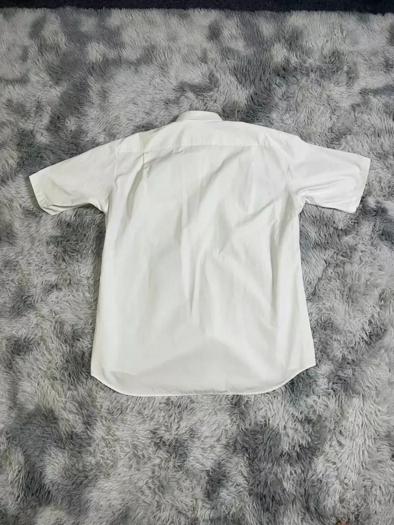 Balenciaga Balenciaga size 40 Embroidered Wave Shirt White Size US XXS / EU 40 - 2 Thumbnail