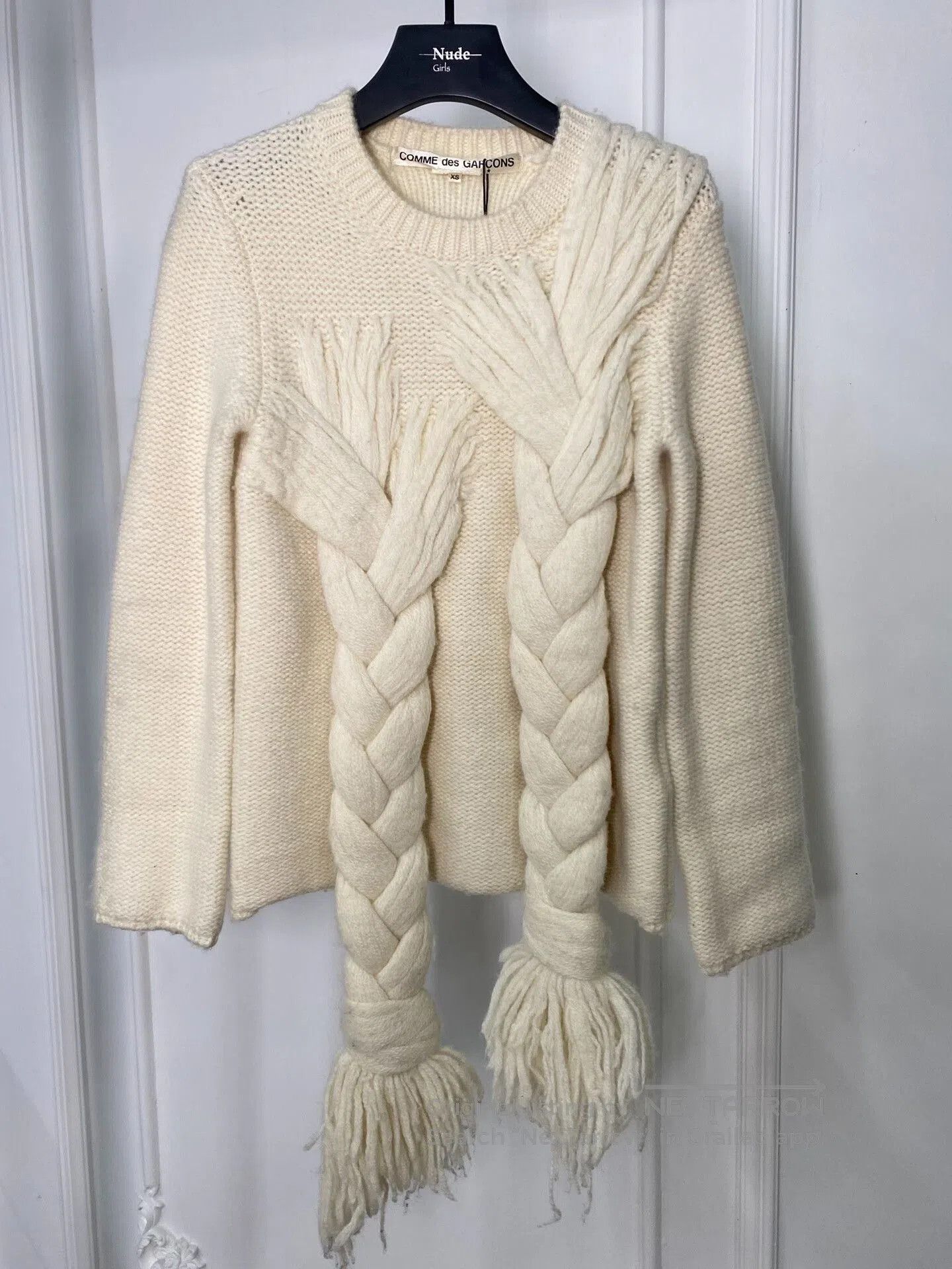 Comme des Garcons comme des garçons braided sweater. Size XS / US 0-2 / IT 36-38 - 1 Thumbnail