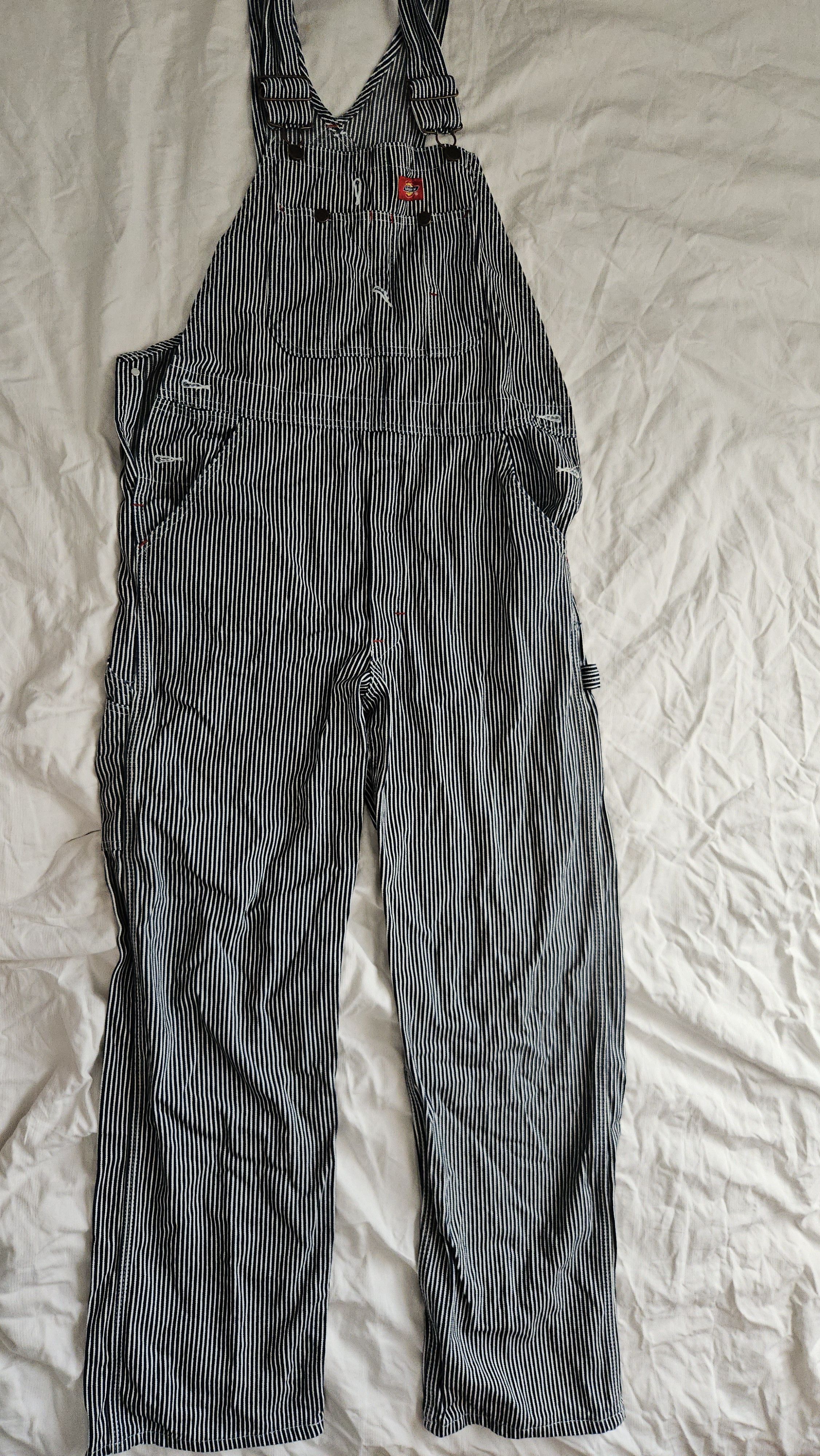 Dickies Dickies Stripe Overalls Size US 30 / EU 46 - 3 Thumbnail