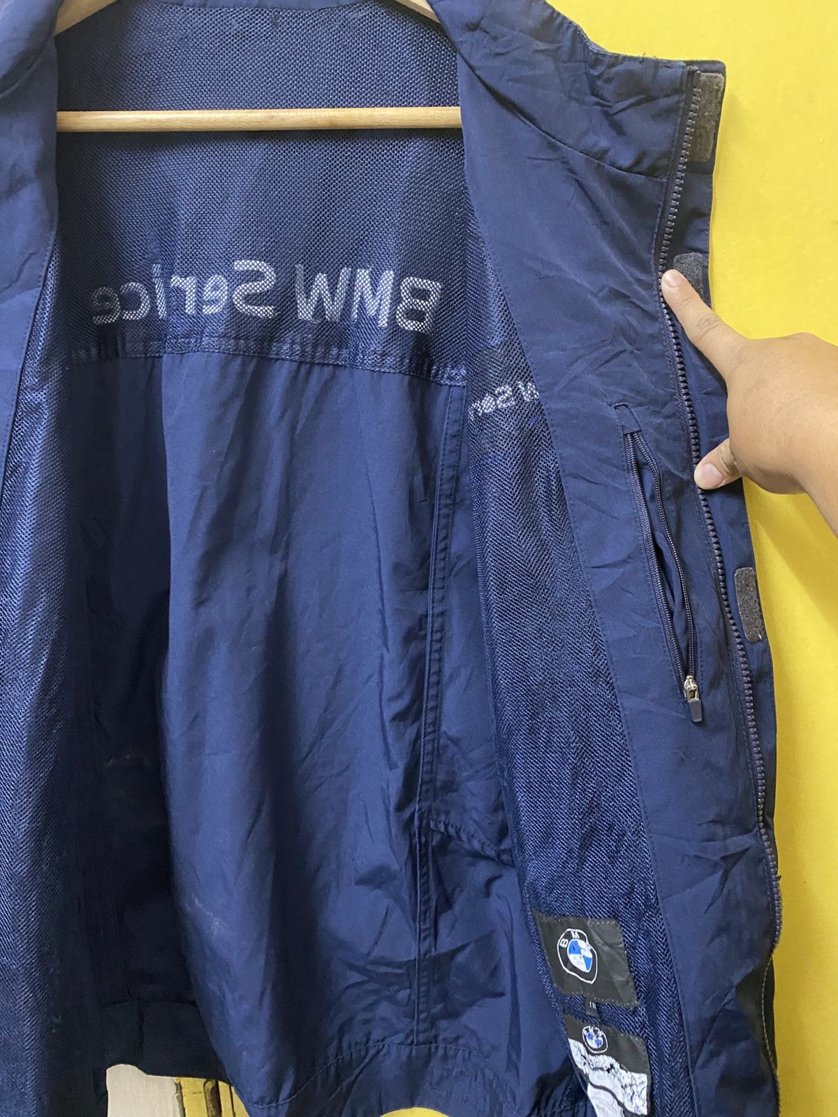 BMW BMW Service Workwear Jaket Zipper Blue Colour Size US L / EU 52-54 / 3 - 5 Thumbnail