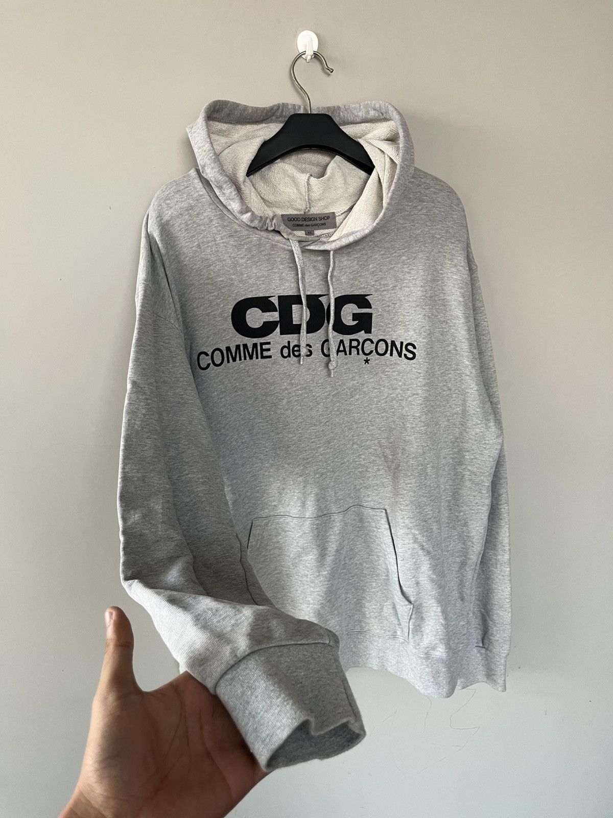 Comme des Garcons CDG COMME DES GARCONS JAPANESE LOGO GOOD DESIGN SHOP HOODIE Size US XL / EU 56 / 4 - 2 Thumbnail