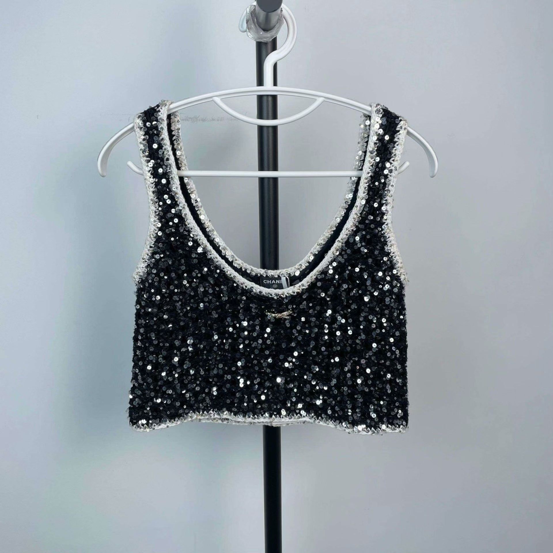 Chanel Chanel Black Tank Top 36 Men Size US S / EU 44-46 / 1 - 1 Thumbnail