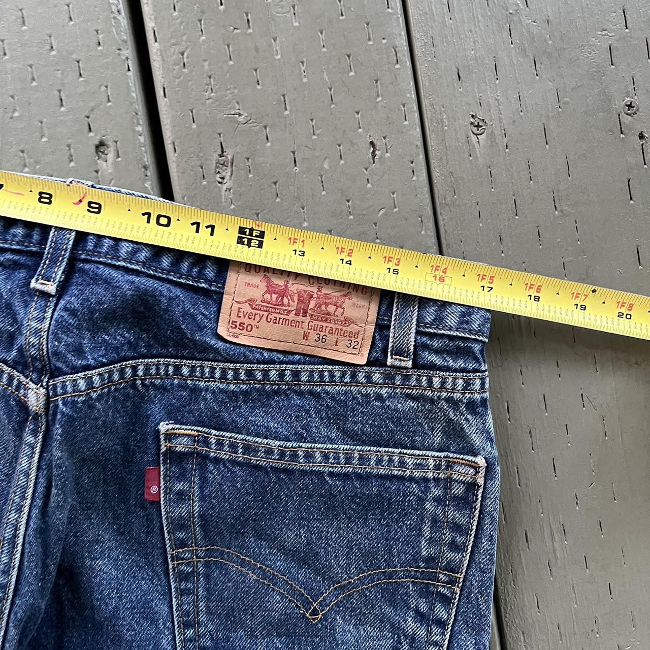 Levi's × Vintage Vintage Levis 550 jeans Size US 34 / EU 50 - 7 Thumbnail