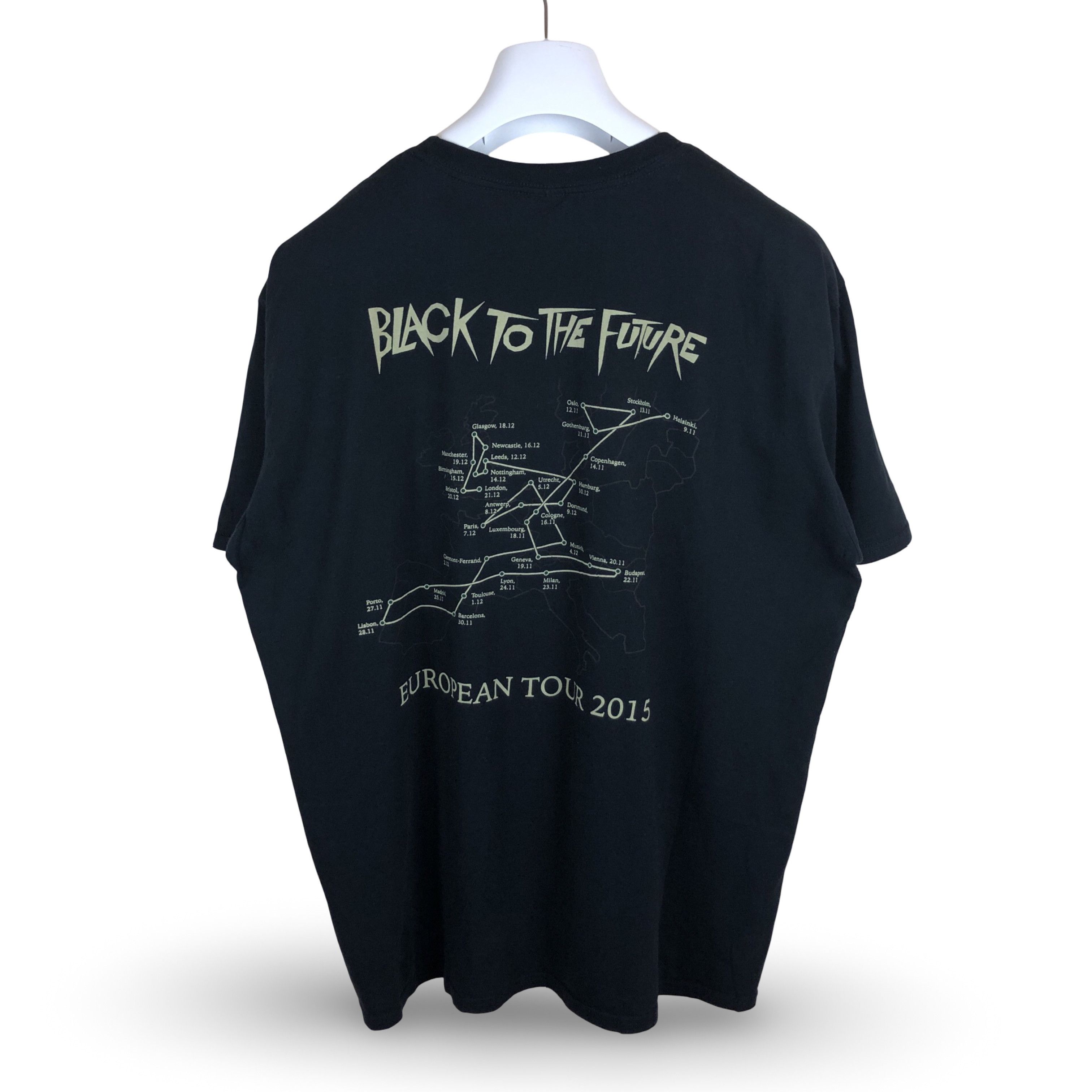 Band Tees Vintage Y2K Ghost 2015 Metal Rock Tour T Shirt Size US XXL / EU 58 / 5 - 4 Thumbnail