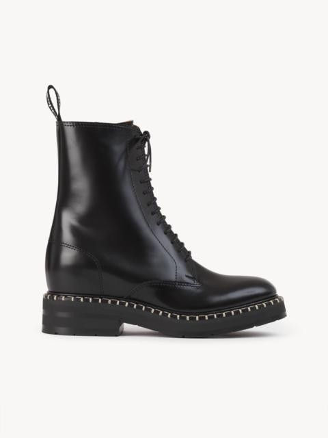 Chloe o1loc1c0425 CHC23 Noua Ankle Boots in Black Size US 7 / IT 37 - 1 Thumbnail
