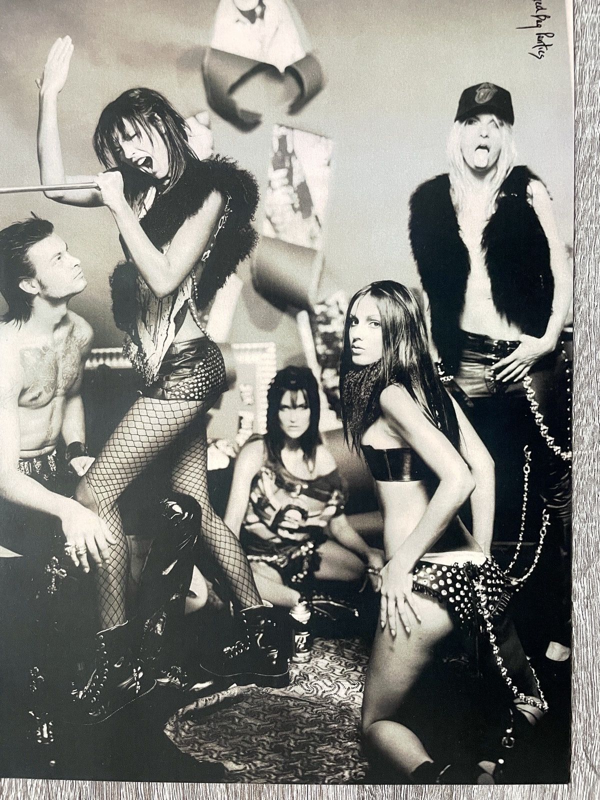 Chrome Hearts × Vintage Chrome Hearts close up band 8x11 magazine cutout Poster Size ONE SIZE - 2 Thumbnail