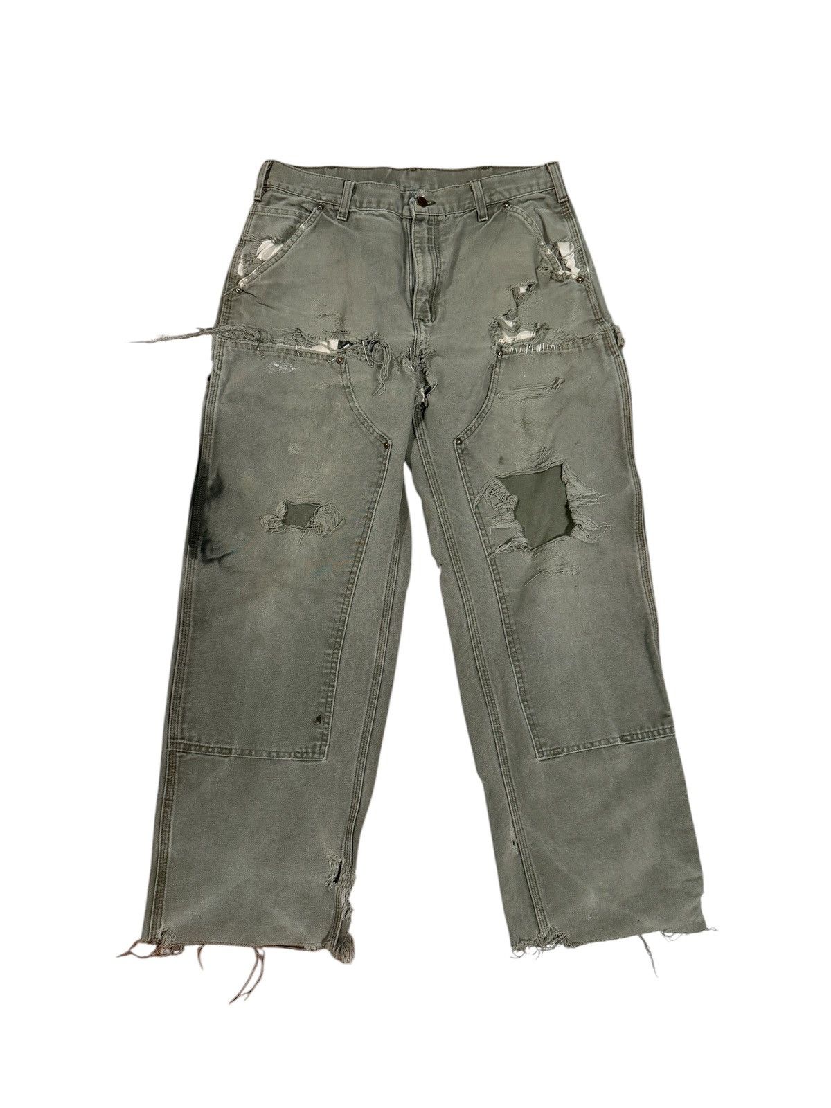 Carhartt Slawn Drawn Carhartt Double Knee Pants Size US 33 - 3 Thumbnail