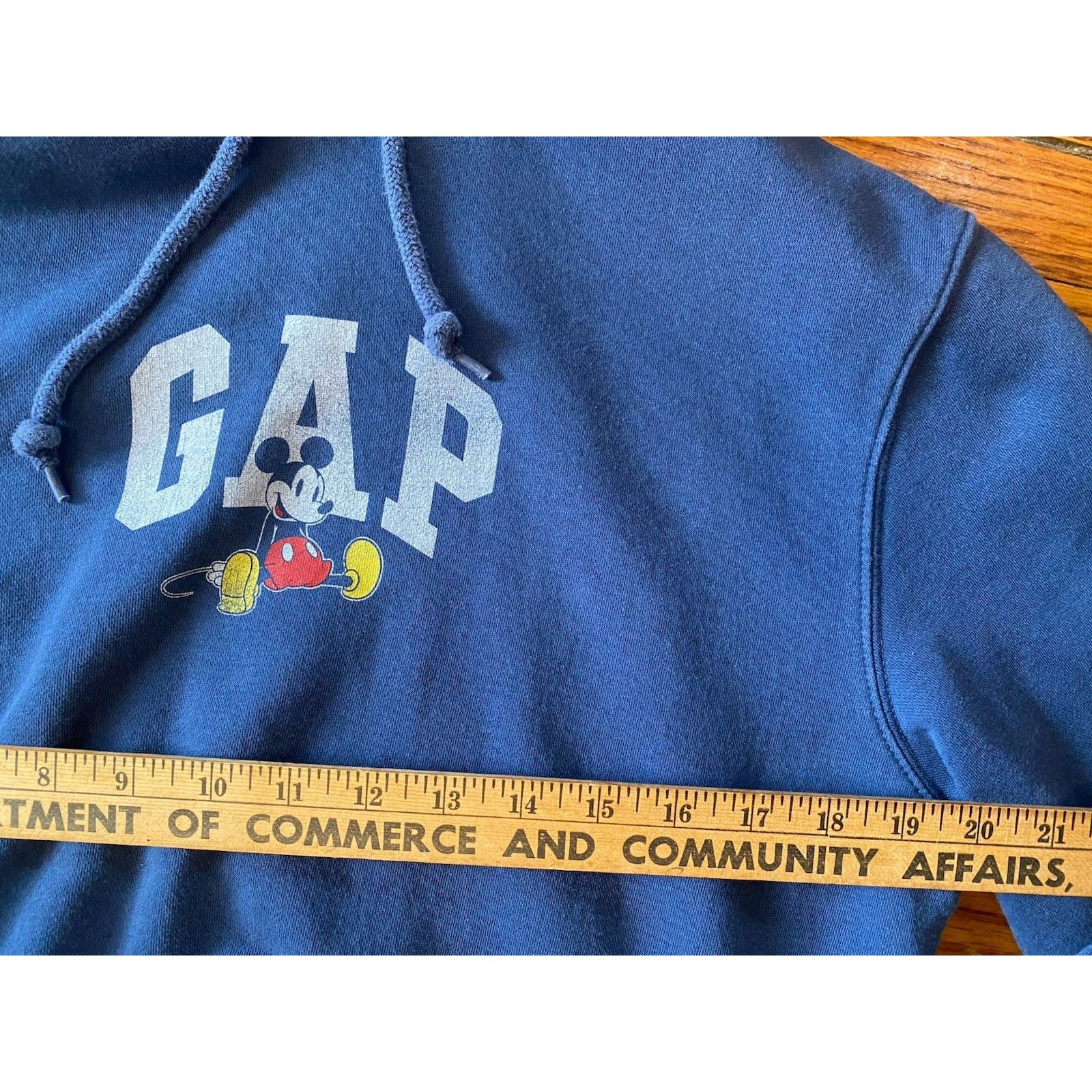Disney GAP Disney Mickey Soft Hoodie Sweatshirt Men’s S Pullover Size US S / EU 44-46 / 1 - 5 Thumbnail