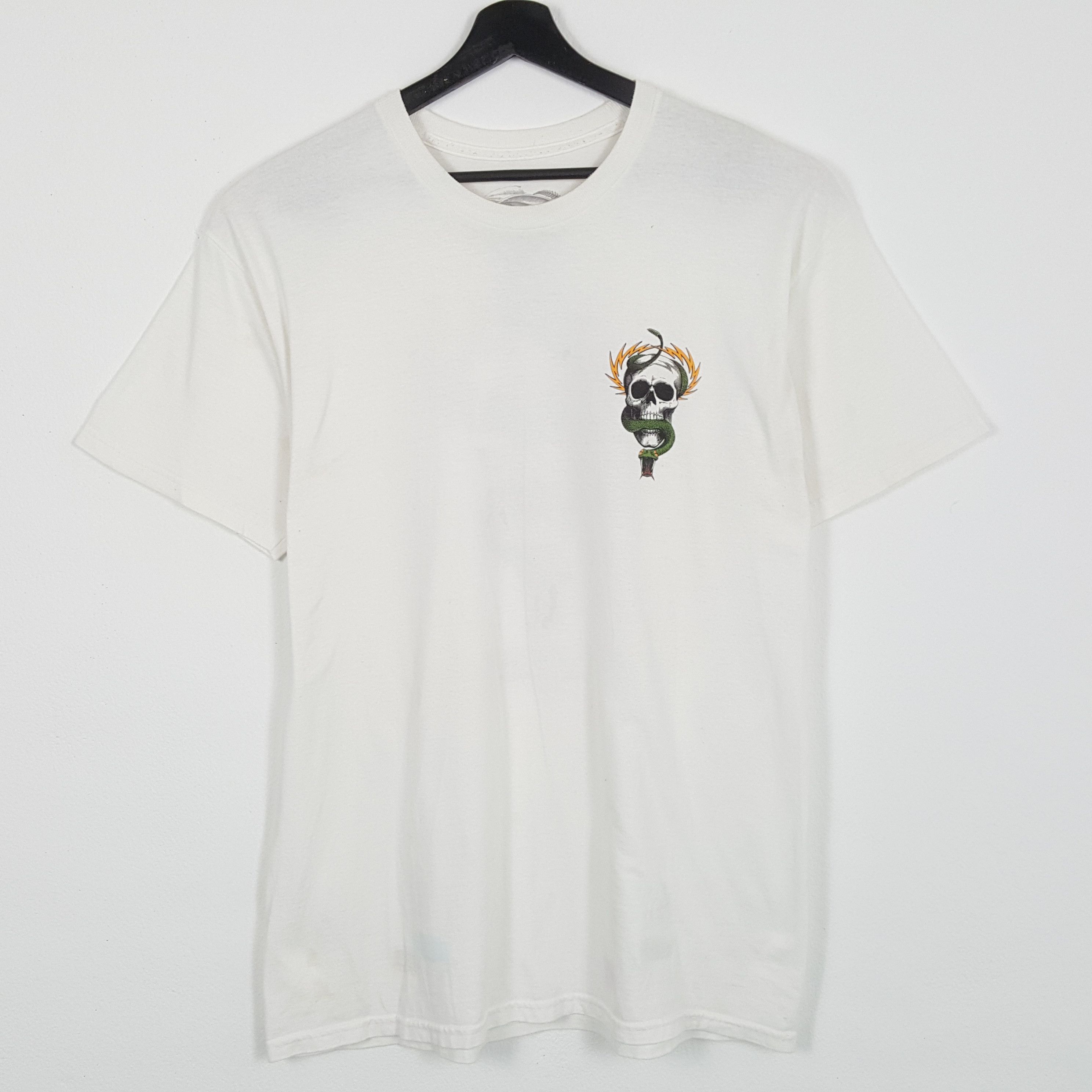 Powell Peralta × Vintage POWELL PERALRTA Skulls Design Skater Style Tshirt Size US L / EU 52-54 / 3 - 3 Thumbnail