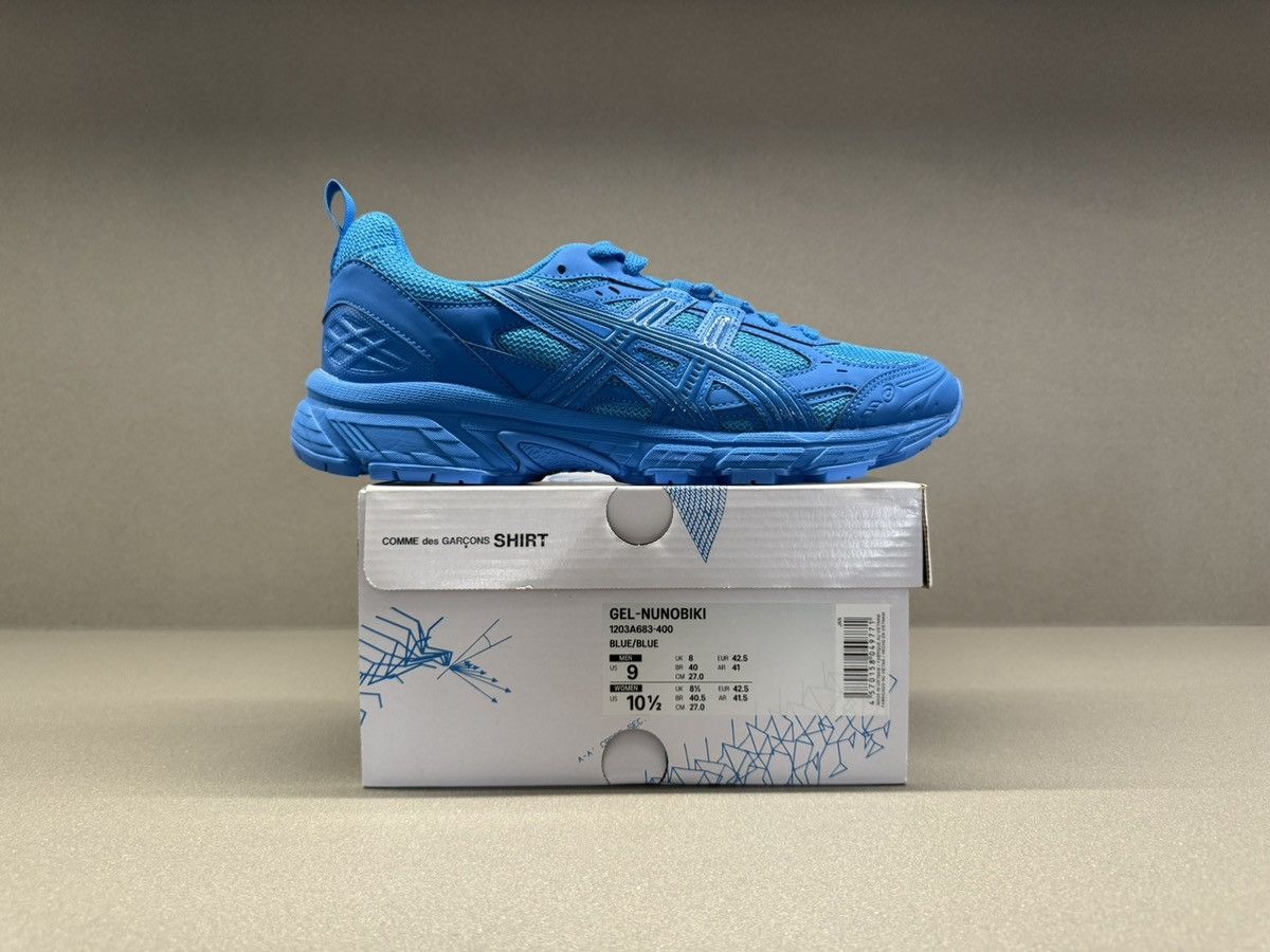 Asics × Comme des Garcons ASICS Gel-Nunobiki Comme des Garcons Shirt Blue Size US 9 / EU 42 - 3 Thumbnail