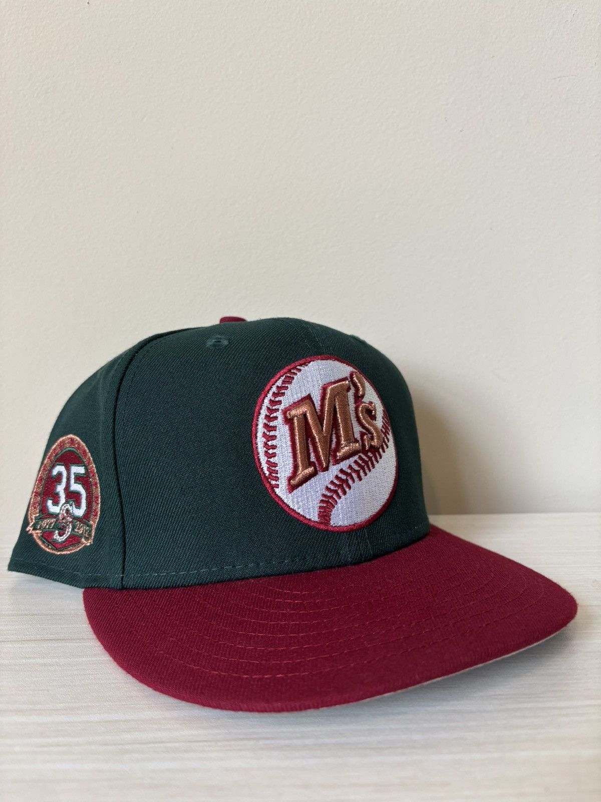 Topperz Seattle Mariners Fitted Size 7 3/8 Topperz Size ONE SIZE - 1 Thumbnail
