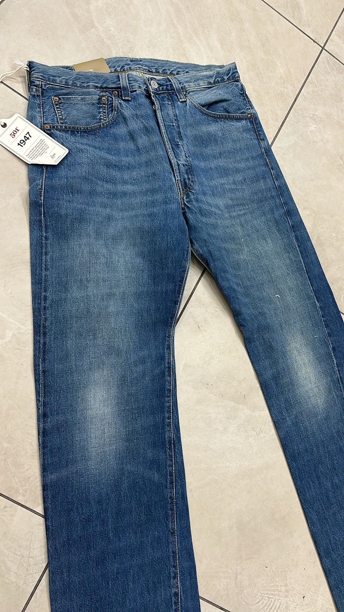 Levi's Vintage Clothing LVC Levi's Vintage Clothing 1947 501XX BigE Selvedge Jeans Size US 33 - 3 Thumbnail