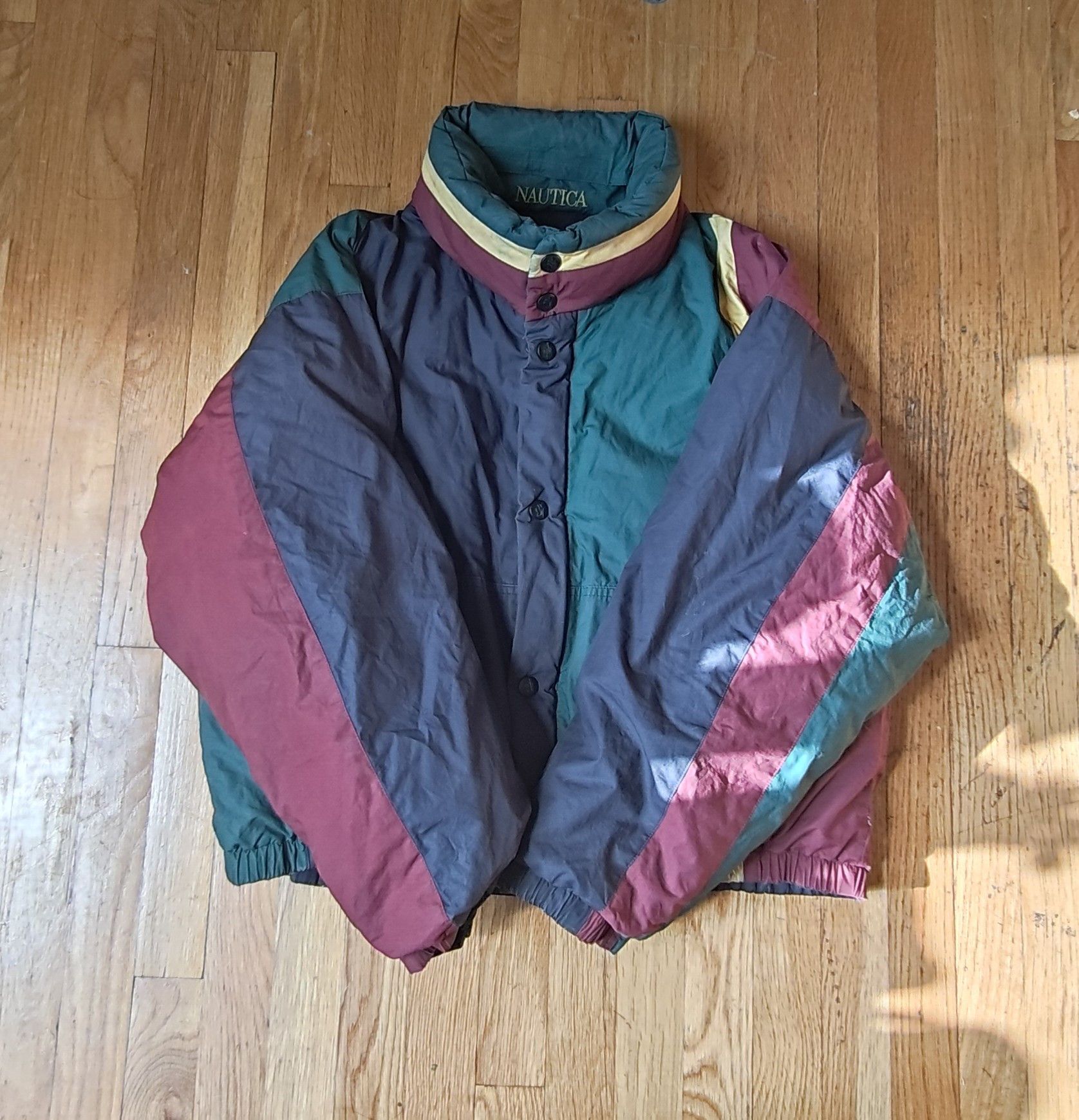 Nautica Vintage Nautica winter puffer 🐡 reversible Size US M / EU 48-50 / 2 - 4 Thumbnail