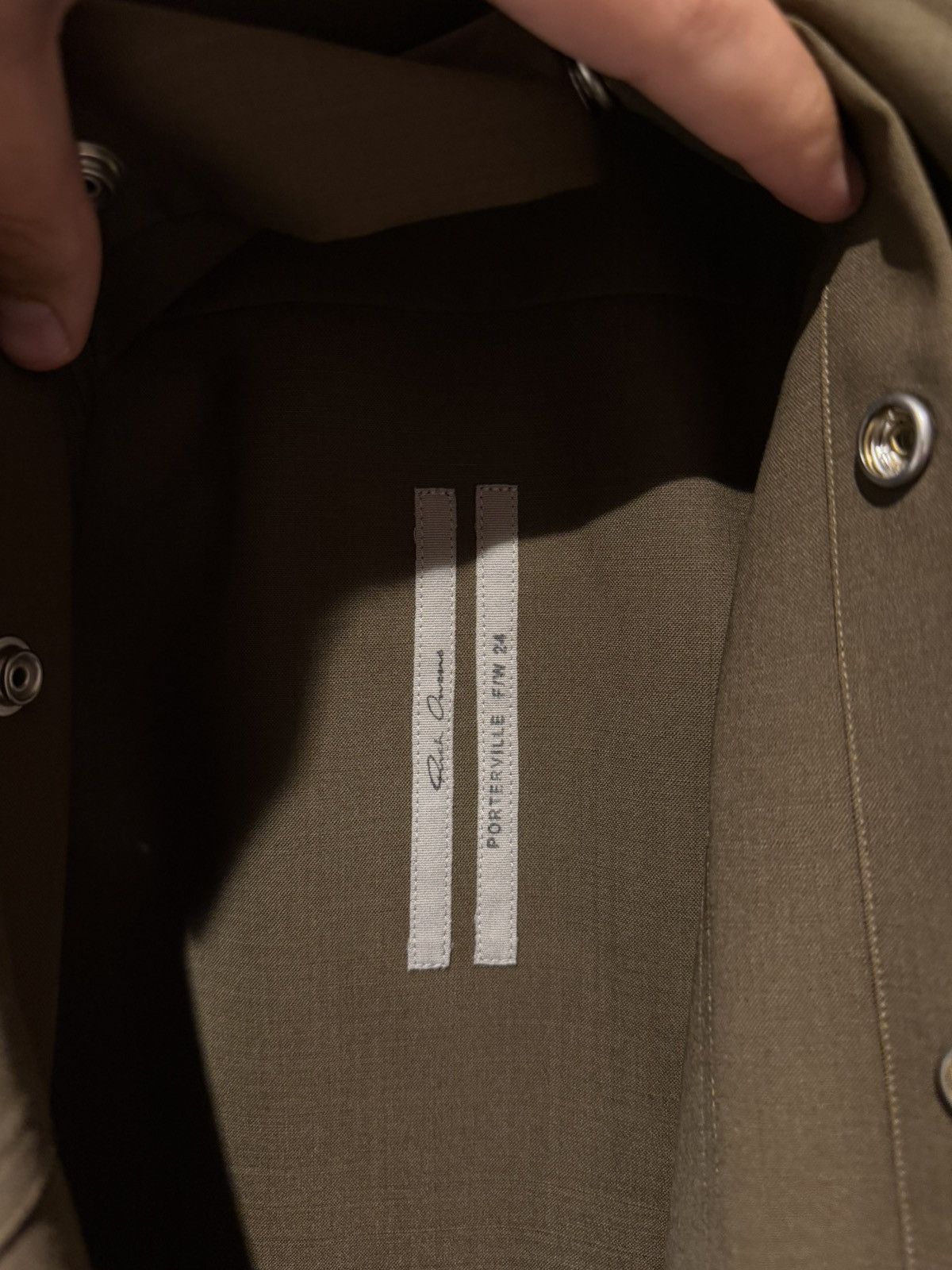 Rick Owens Rick Owens Outershirt Size US L / EU 52-54 / 3 - 2 Thumbnail