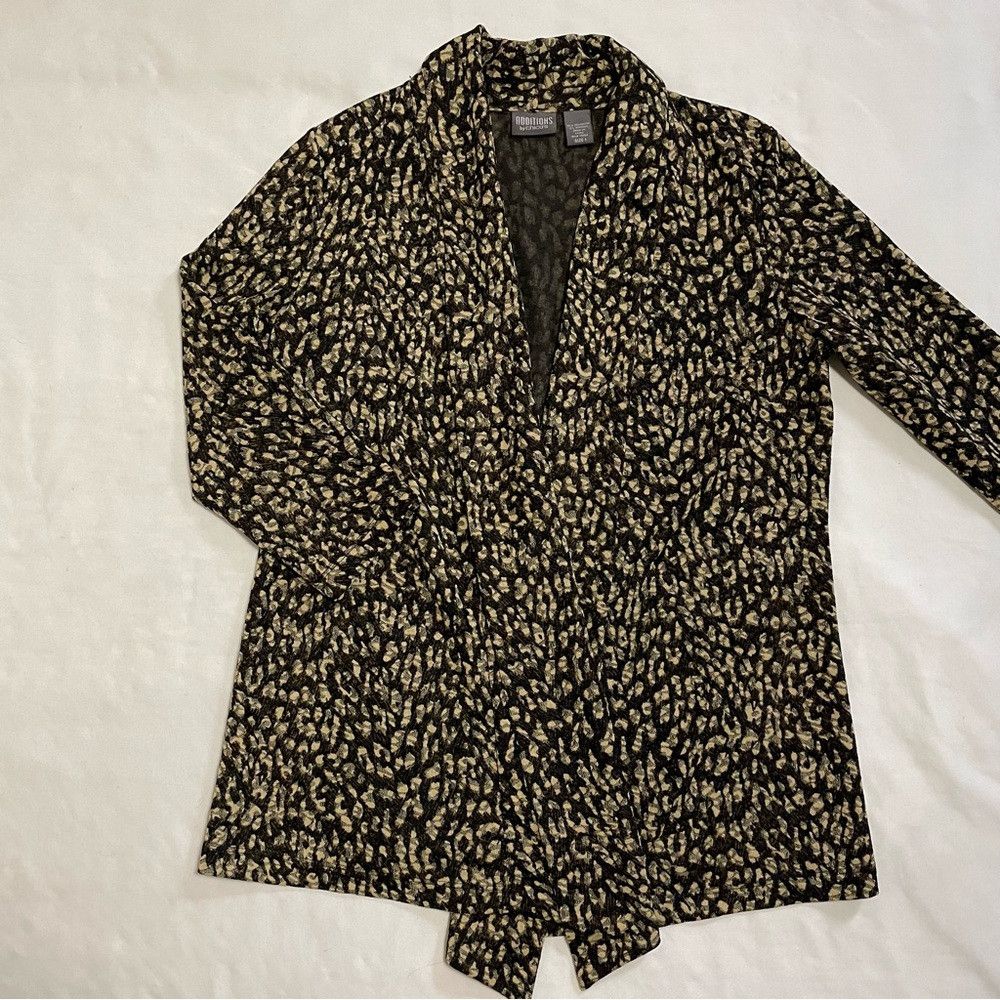 Chicos Additions By Chico's Open Front Jacket Size 1 US M Size M / US 6-8 / IT 42-44 - 6 Thumbnail