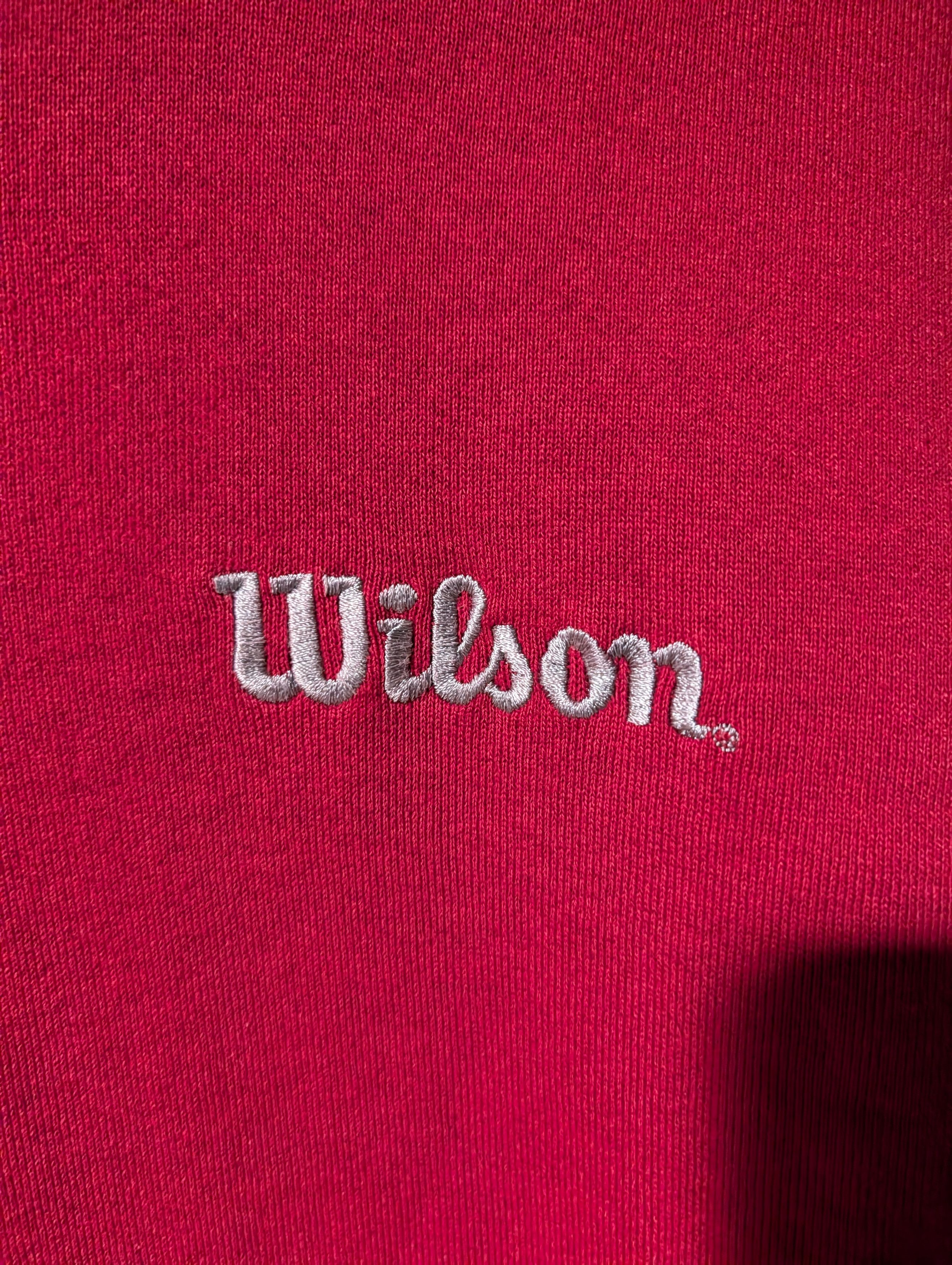 Wilson Vintage 90s Wilson Athletic Sports Wear Pullover Sweatshirt Size US XL / EU 56 / 4 - 2 Thumbnail