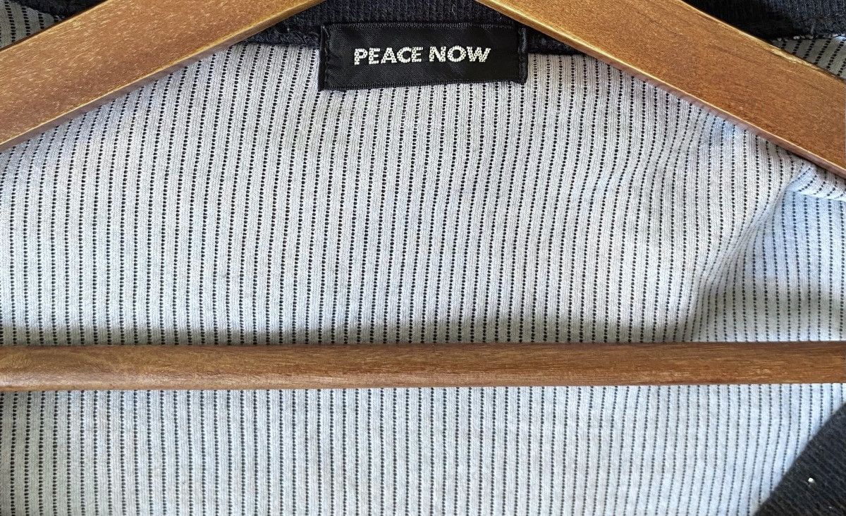 Japanese Brand Rare Vintage Japanese Brand Peace Now Punker Cardigan 2000s Size US M / EU 48-50 / 2 - 5 Thumbnail