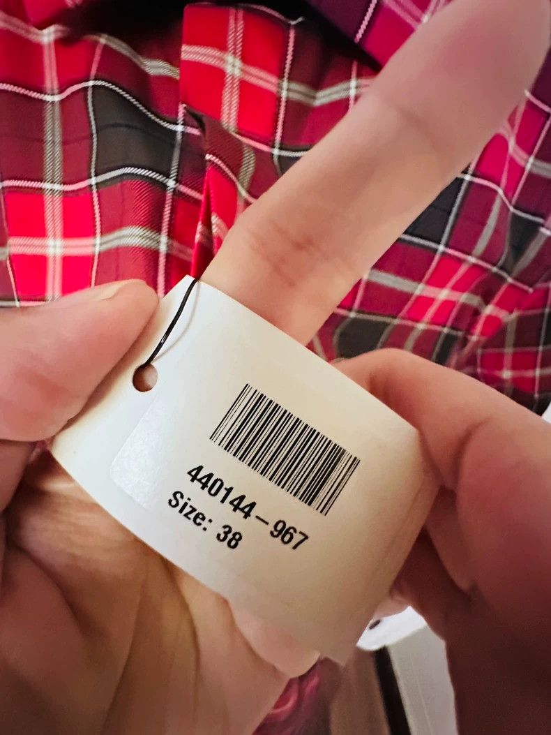 Givenchy Givenchy Red and black checked shirt, size 38 Size US M / EU 48-50 / 2 - 8 Thumbnail